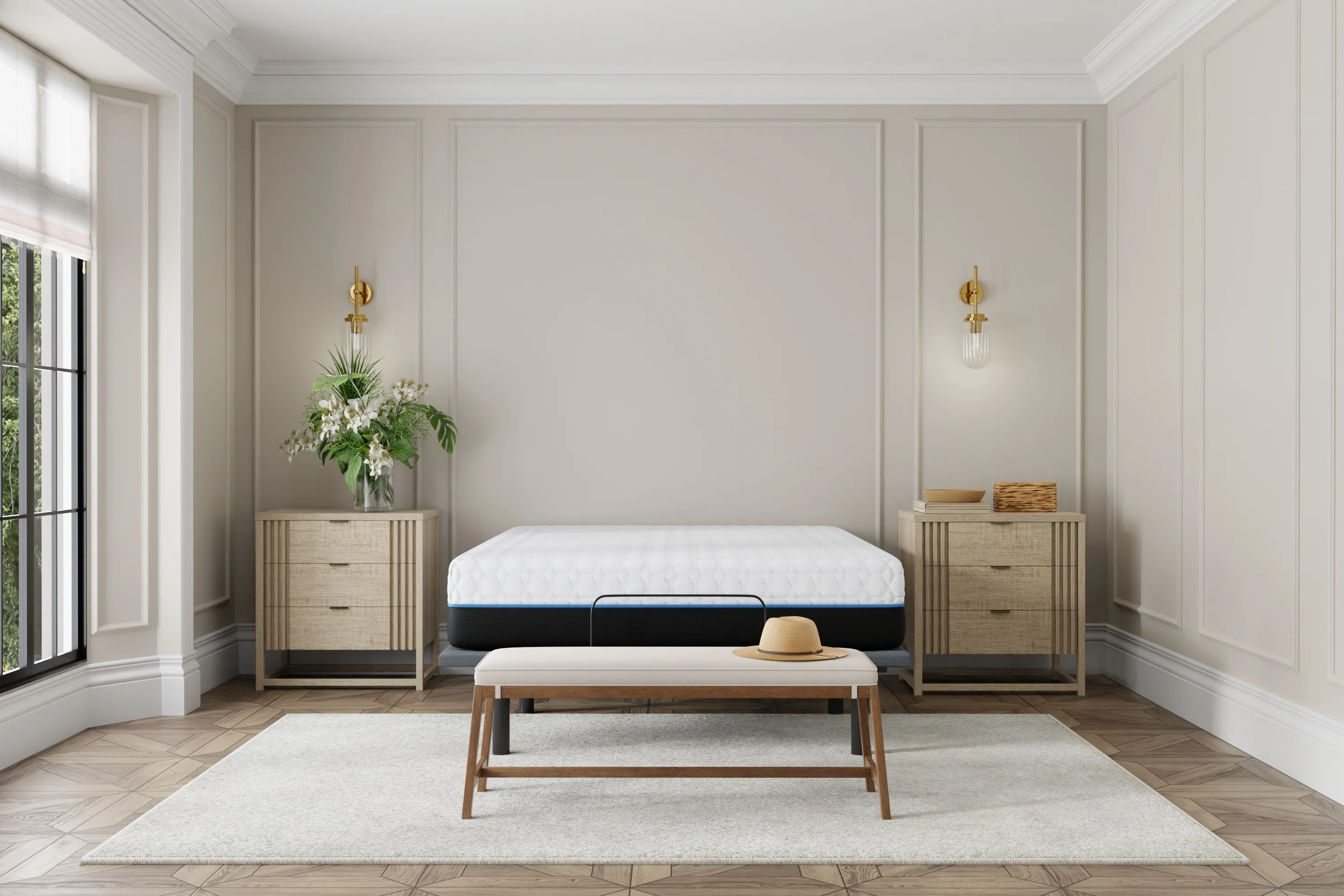 BedTech Copper Lux 14" Plush Memory Foam Mattress With Phase Change Cooling Fabric - Image 6