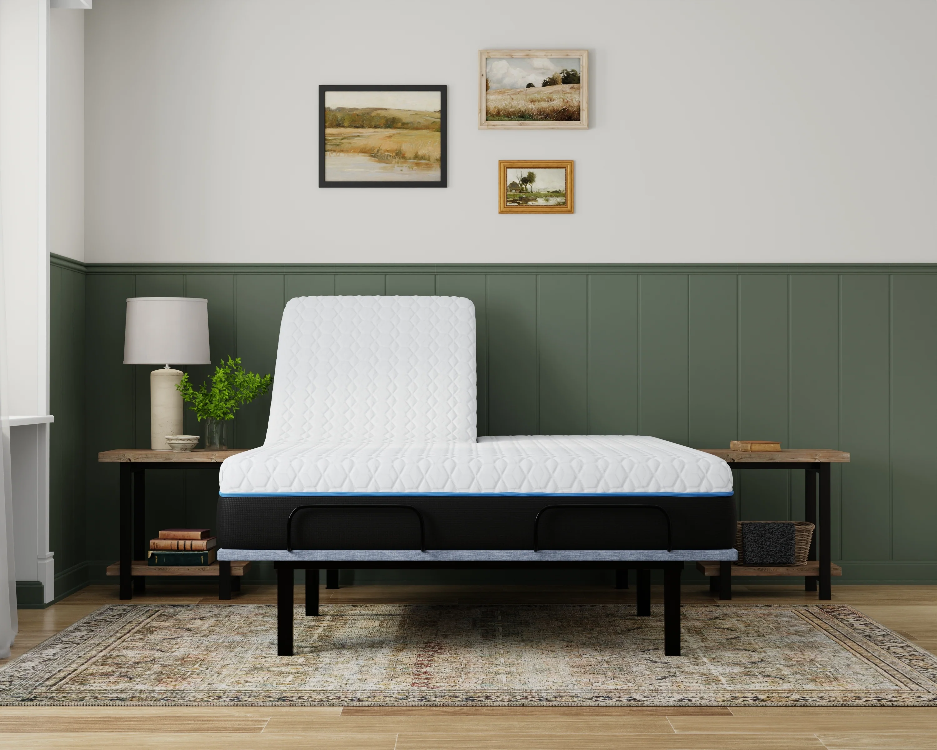 BedTech Copper Lux 14" Split Top Plush Memory Foam Mattress With Phase Change Cooling Fabric - Image 3