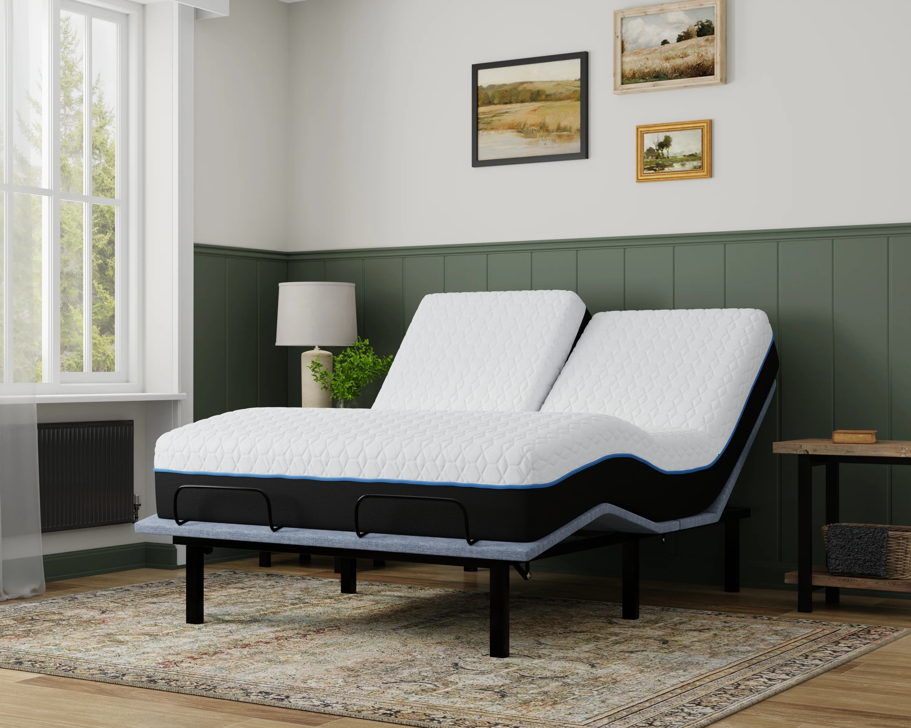 BedTech Copper Lux 14" Split Top Plush Memory Foam Mattress With Phase Change Cooling Fabric - Image 7