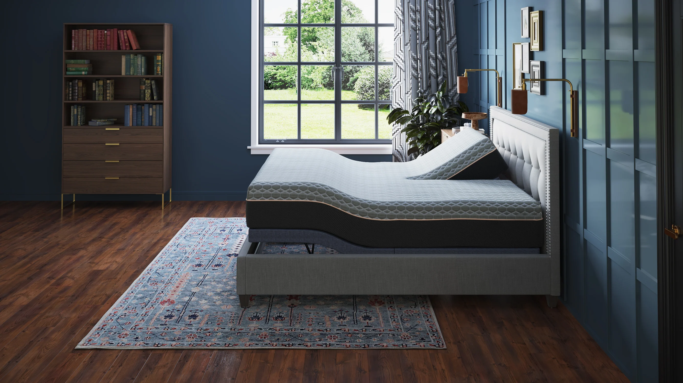 BedTech Copper Lux Hybrid 12" Split Top Mattress With Copper Infused Contouring Memory Comfort Layer and Supportive Coil System - Image 5
