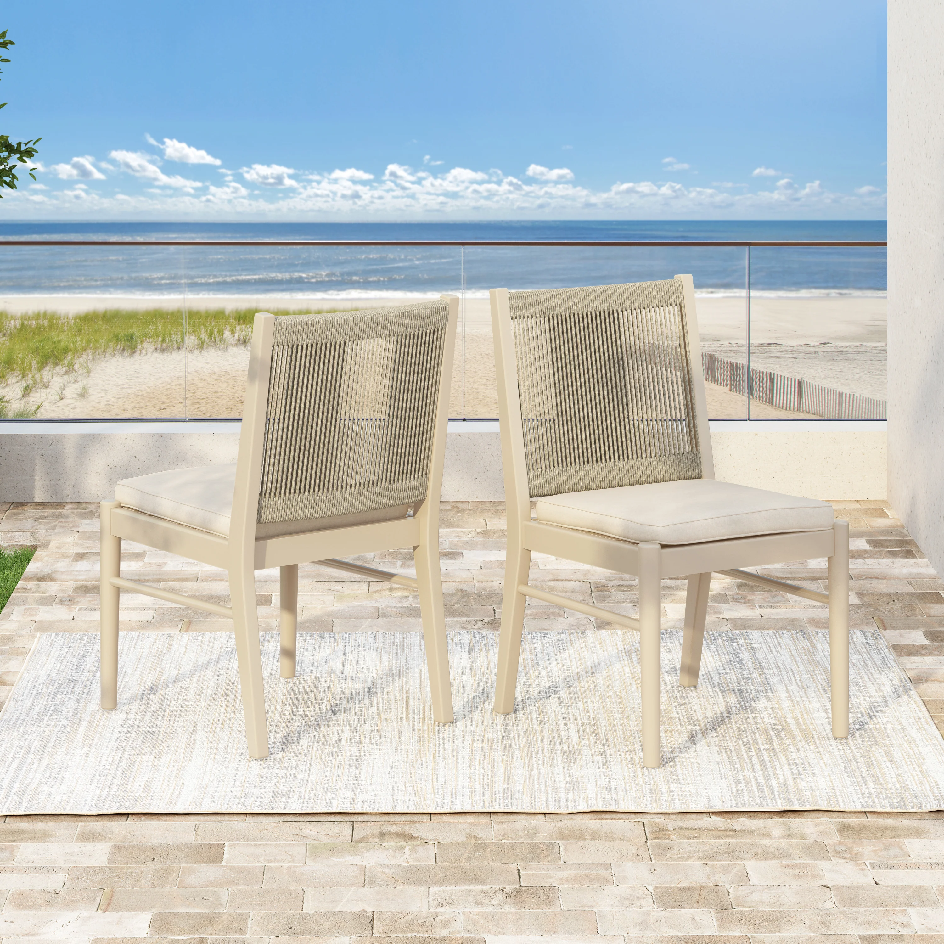 Cordoba Outdoor Dining Chairs, Set of 2 - Image 15