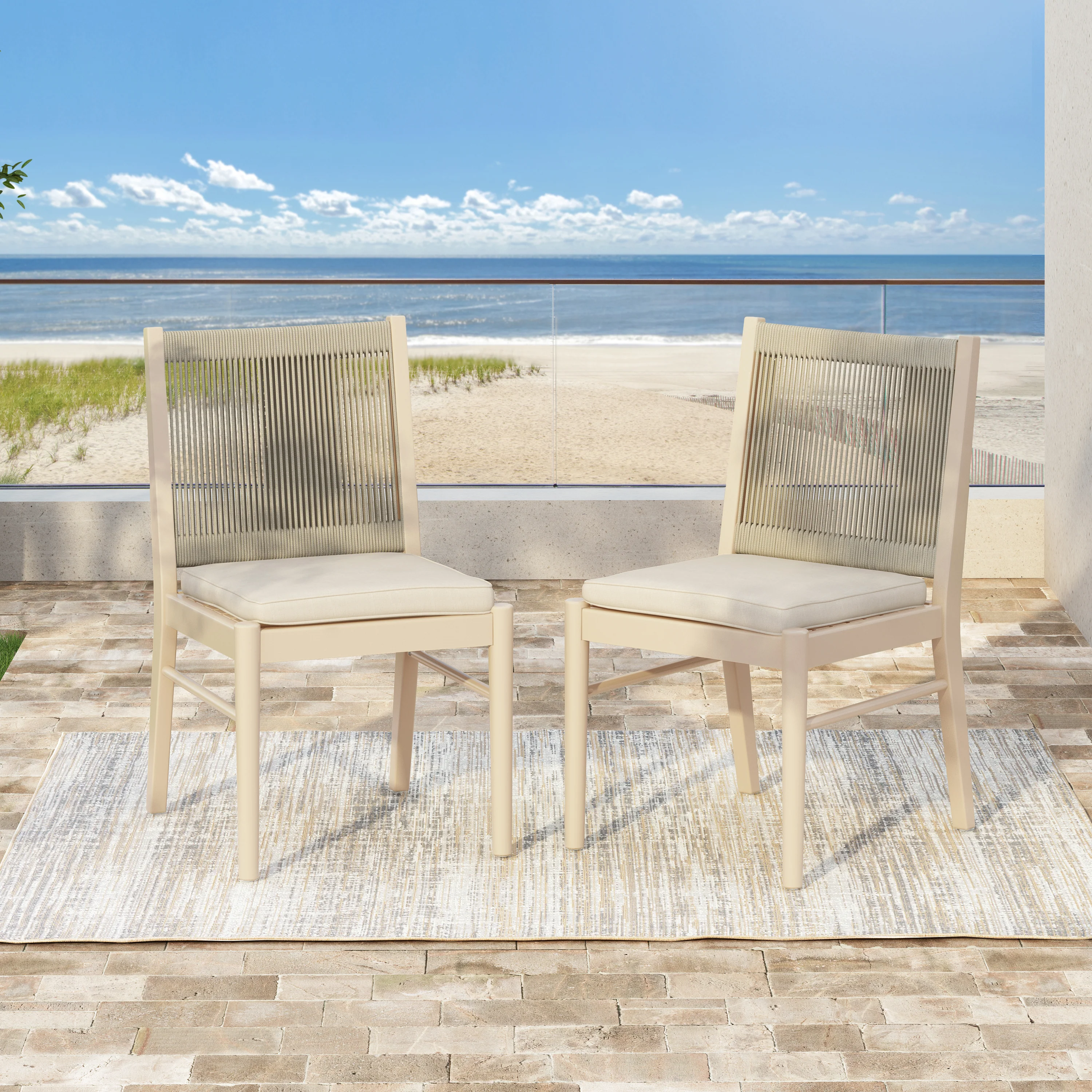 Cordoba Outdoor Dining Chairs, Set of 2 - Image 16