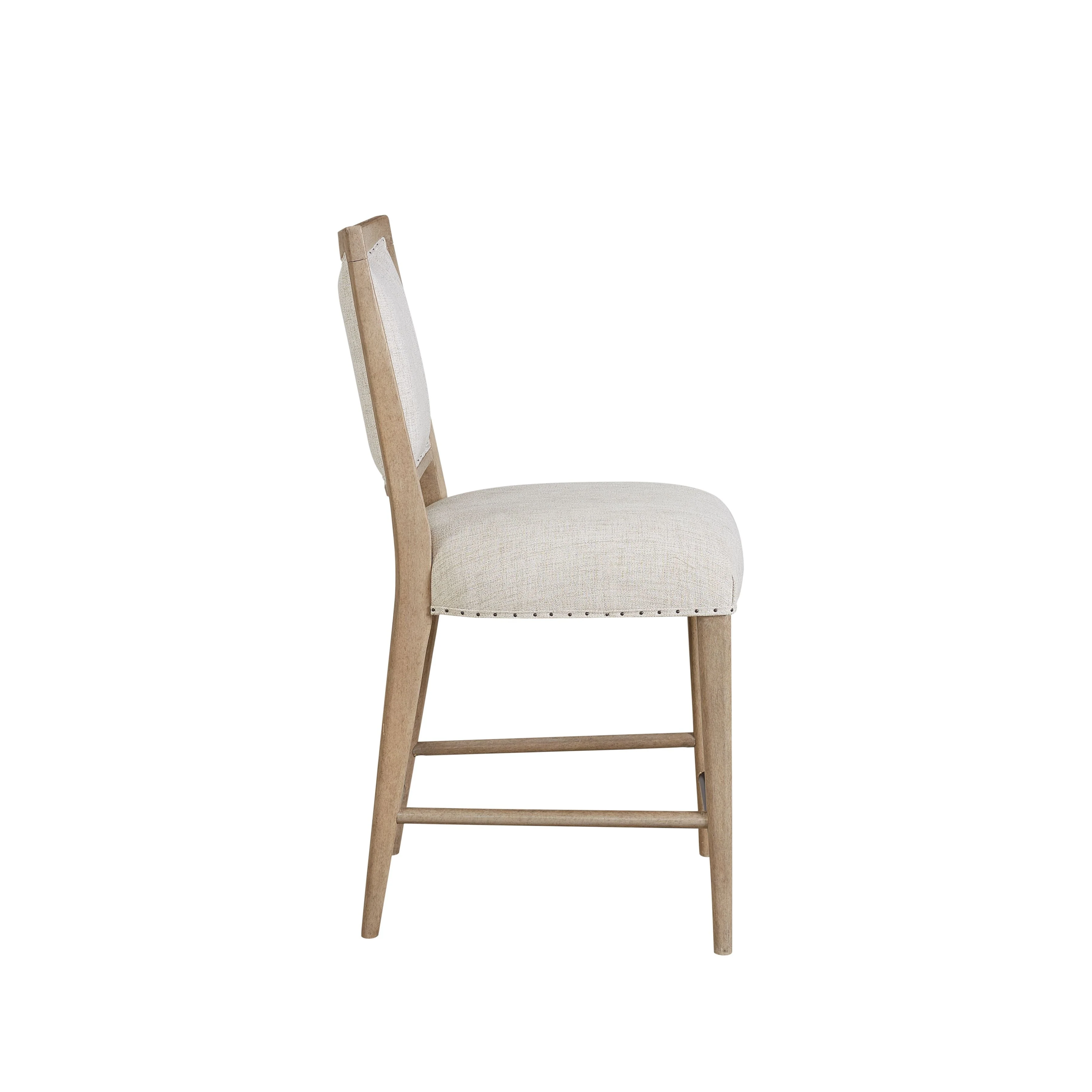 Counter Stool in Sand Colored Finish, Set of 2 - Image 3