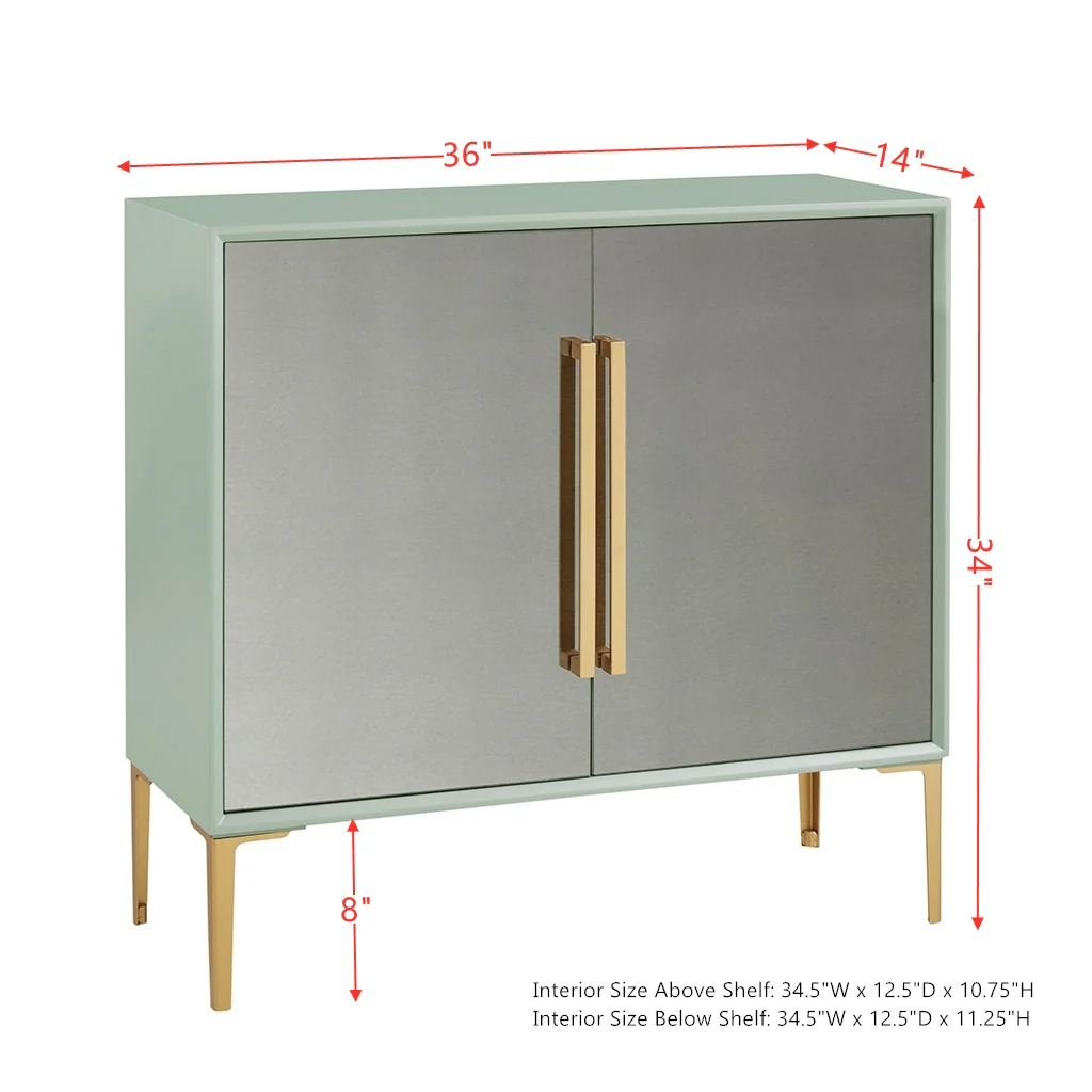 Curry 2 Door Accent Chest - Image 9