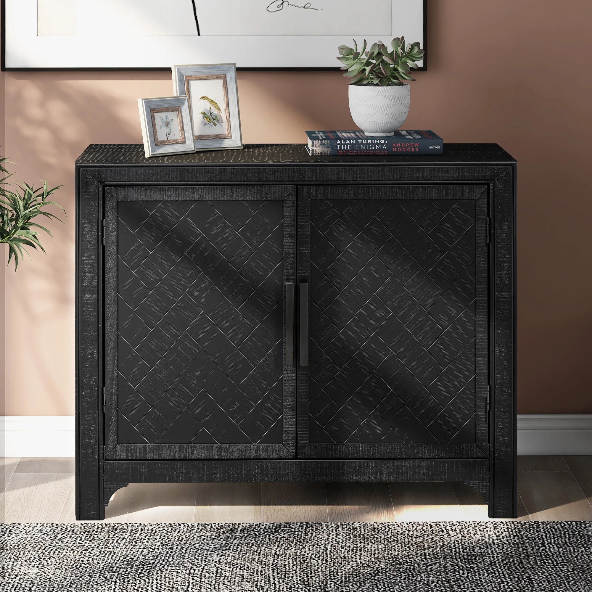 Dark Modern Cabinet - Image 3