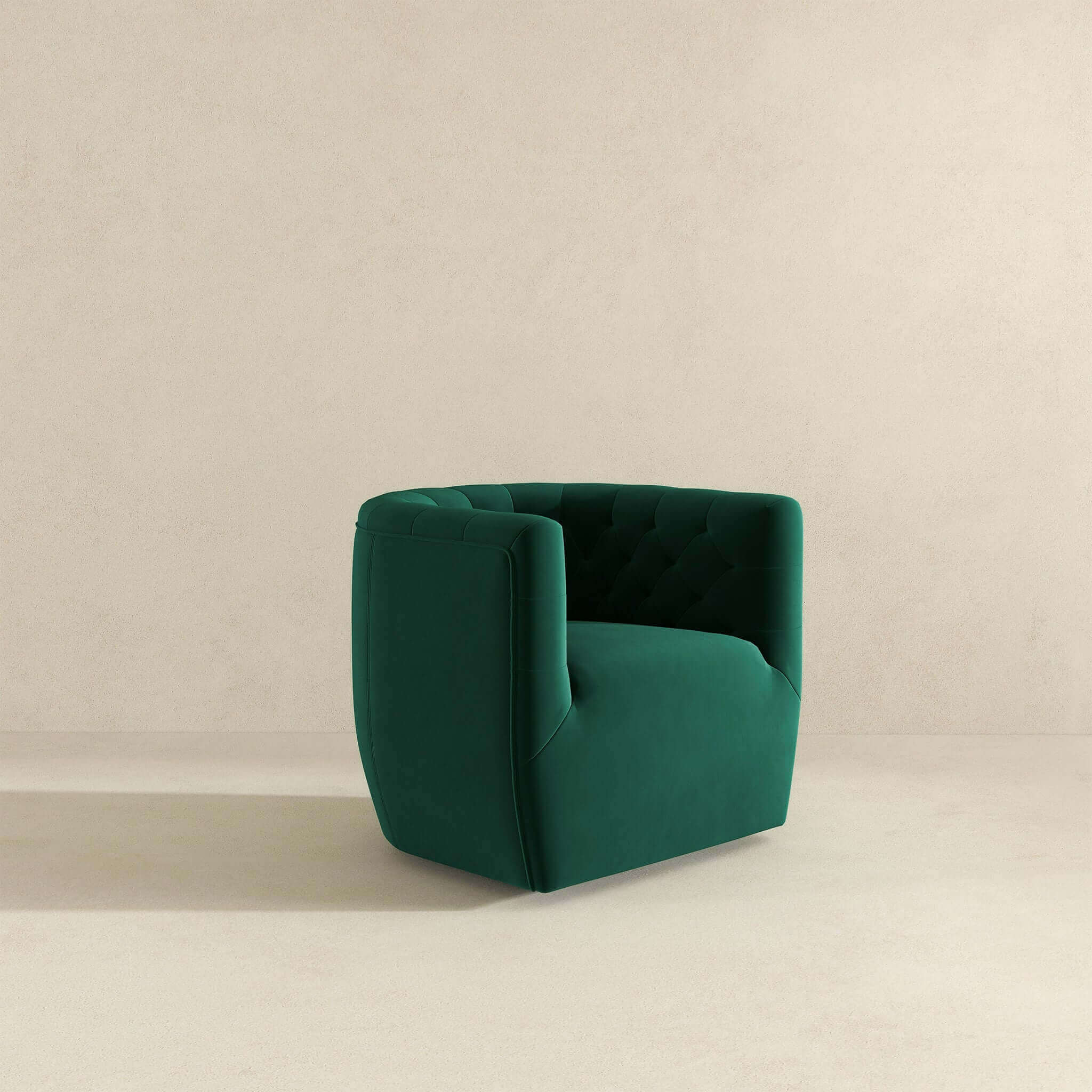 Delaney Velvet Swivel Club Chair - Image 25