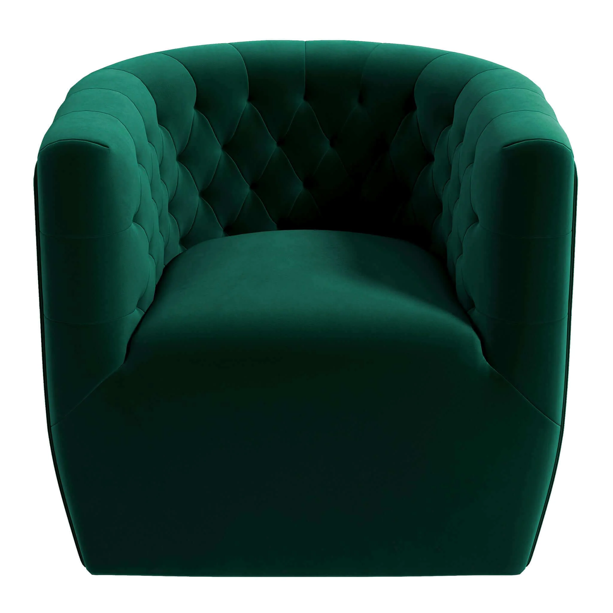 Delaney Velvet Swivel Club Chair - Image 29