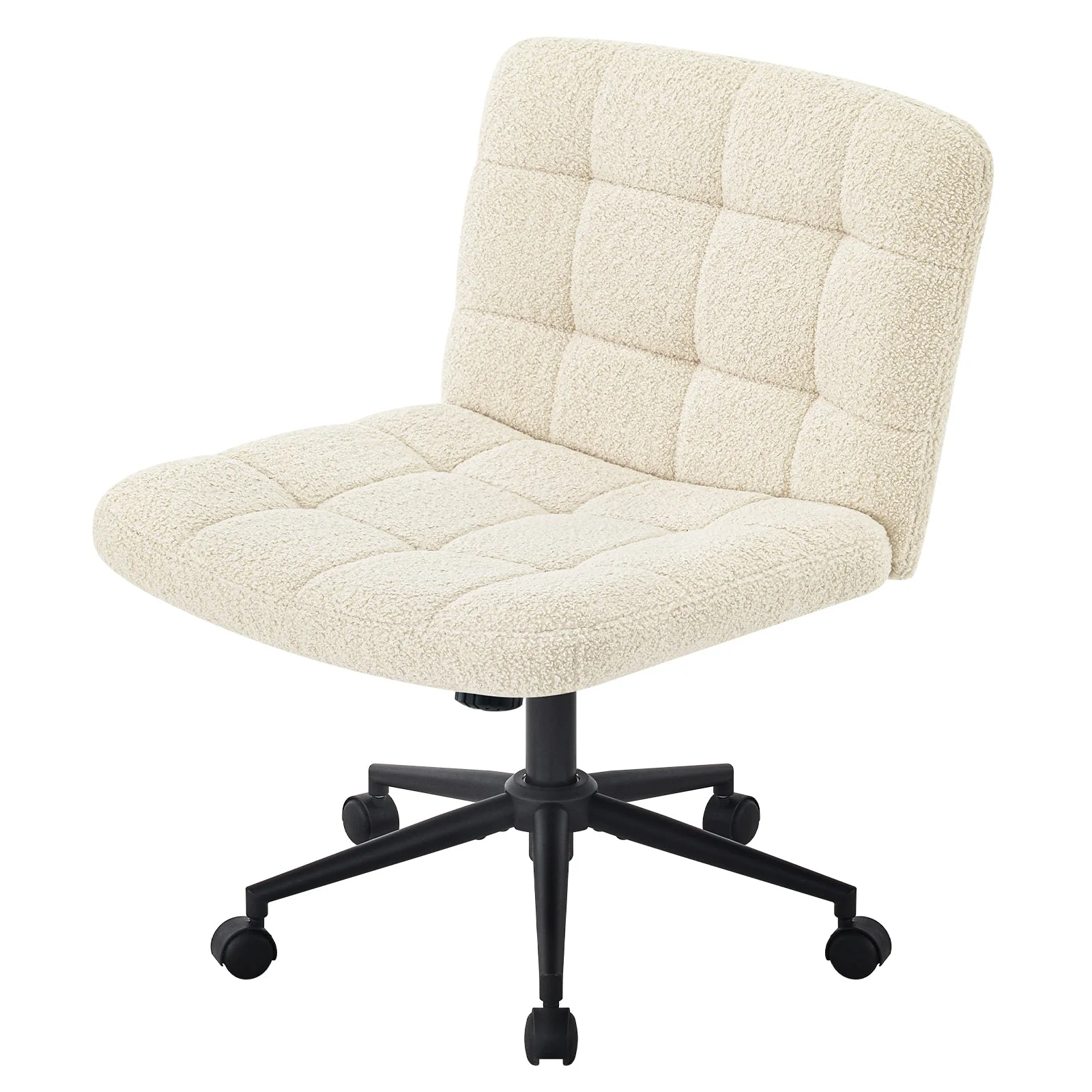 Desk Chair with Wheels, Armless Desk Chair, Adjustable Height 360° Rolling Swivel - Image 14