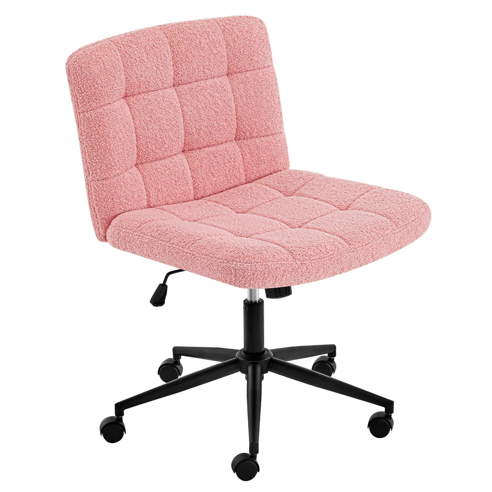 Desk Chair with Wheels, Armless Desk Chair, Adjustable Height 360° Rolling Swivel - Image 23