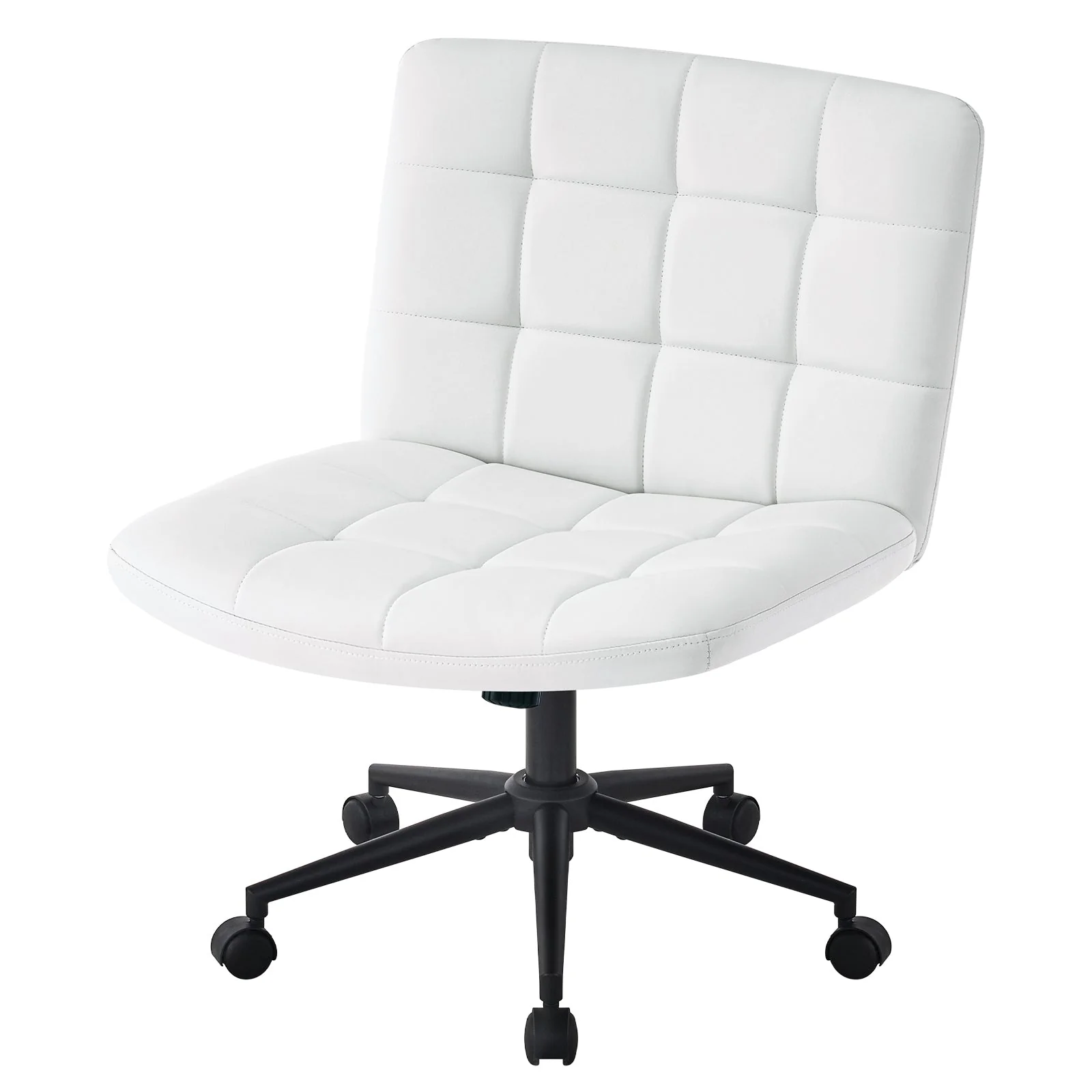 Desk Chair with Wheels, Armless Desk Chair, Adjustable Height 360° Rolling Swivel - Image 38