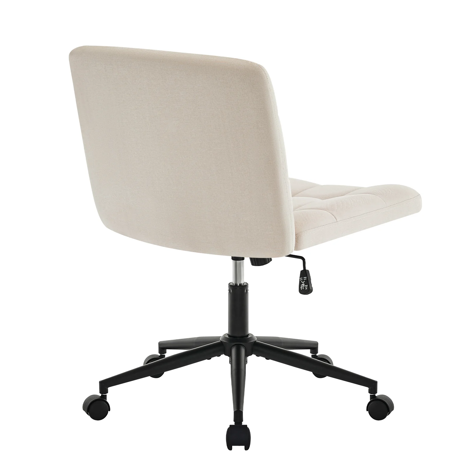 Desk Chair with Wheels, Armless Desk Chair, Adjustable Height 360° Rolling Swivel - Image 8