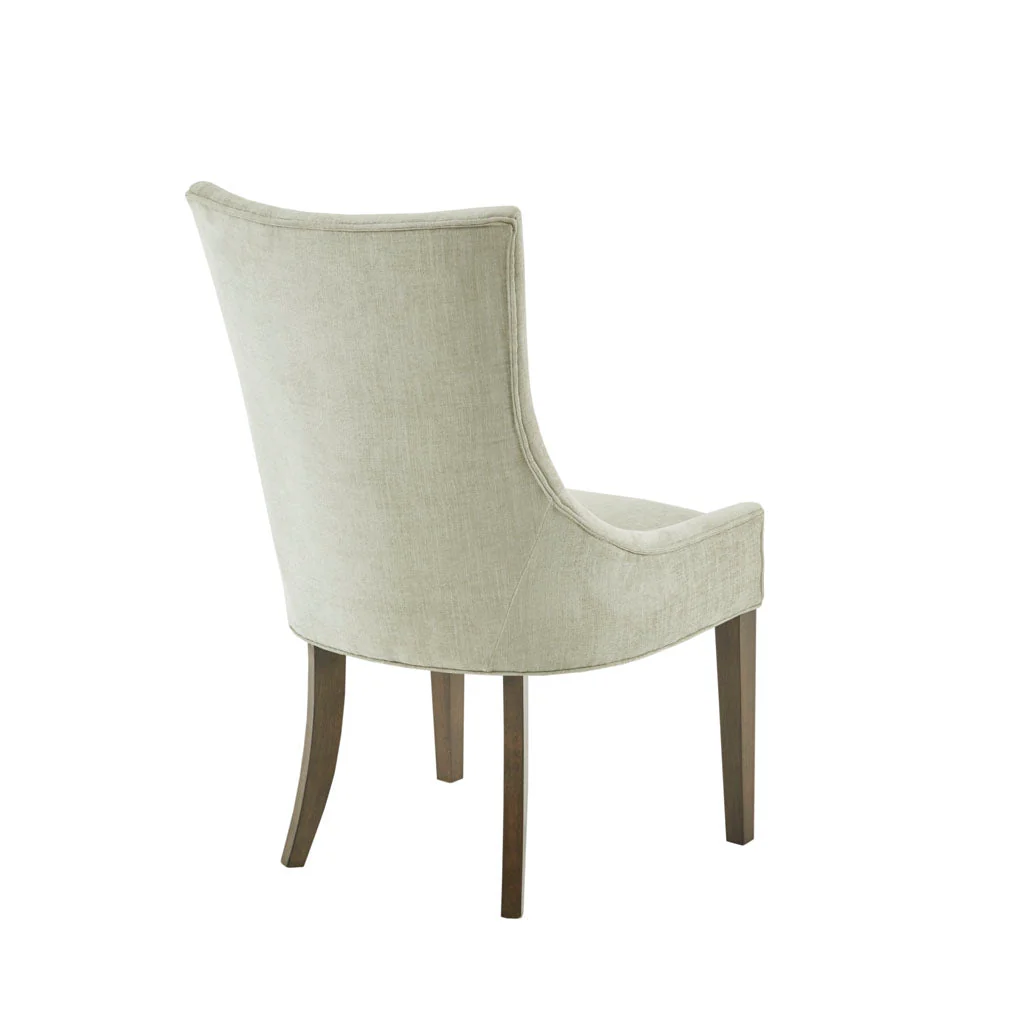 Dining Chair with High Back and Solid Wood Legs, Set of 2 - Image 6
