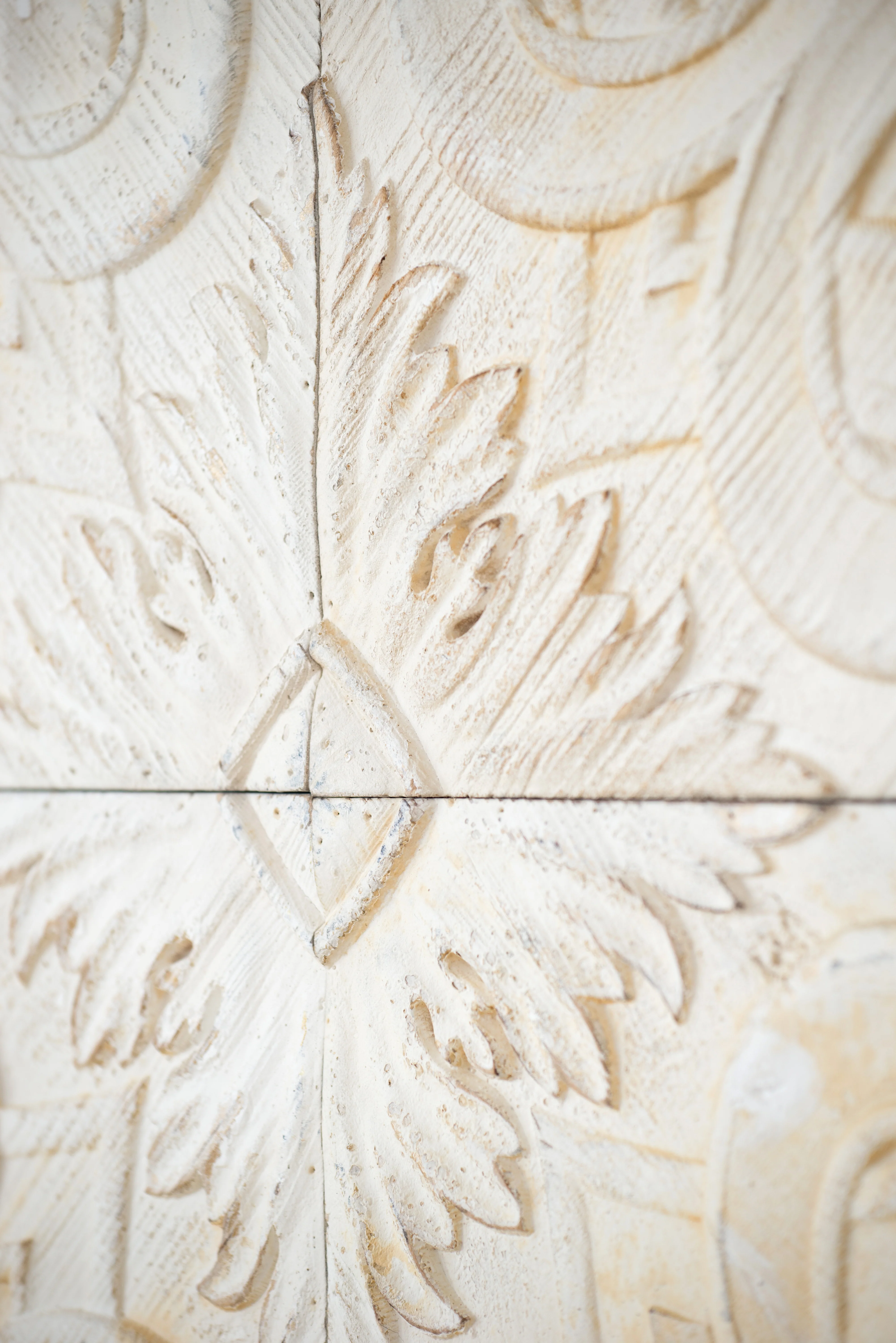 Distressed Wooden Square Wall Panels, Set of 4 - Image 6