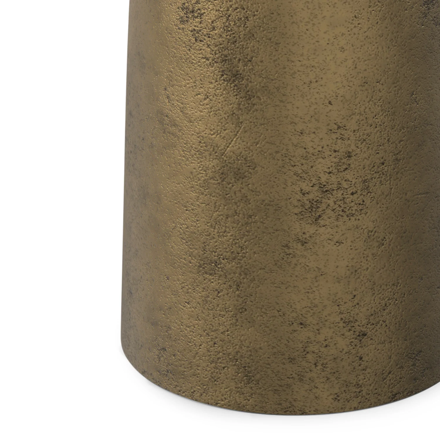 Dominique Cast Aluminum Side Table - Image 7