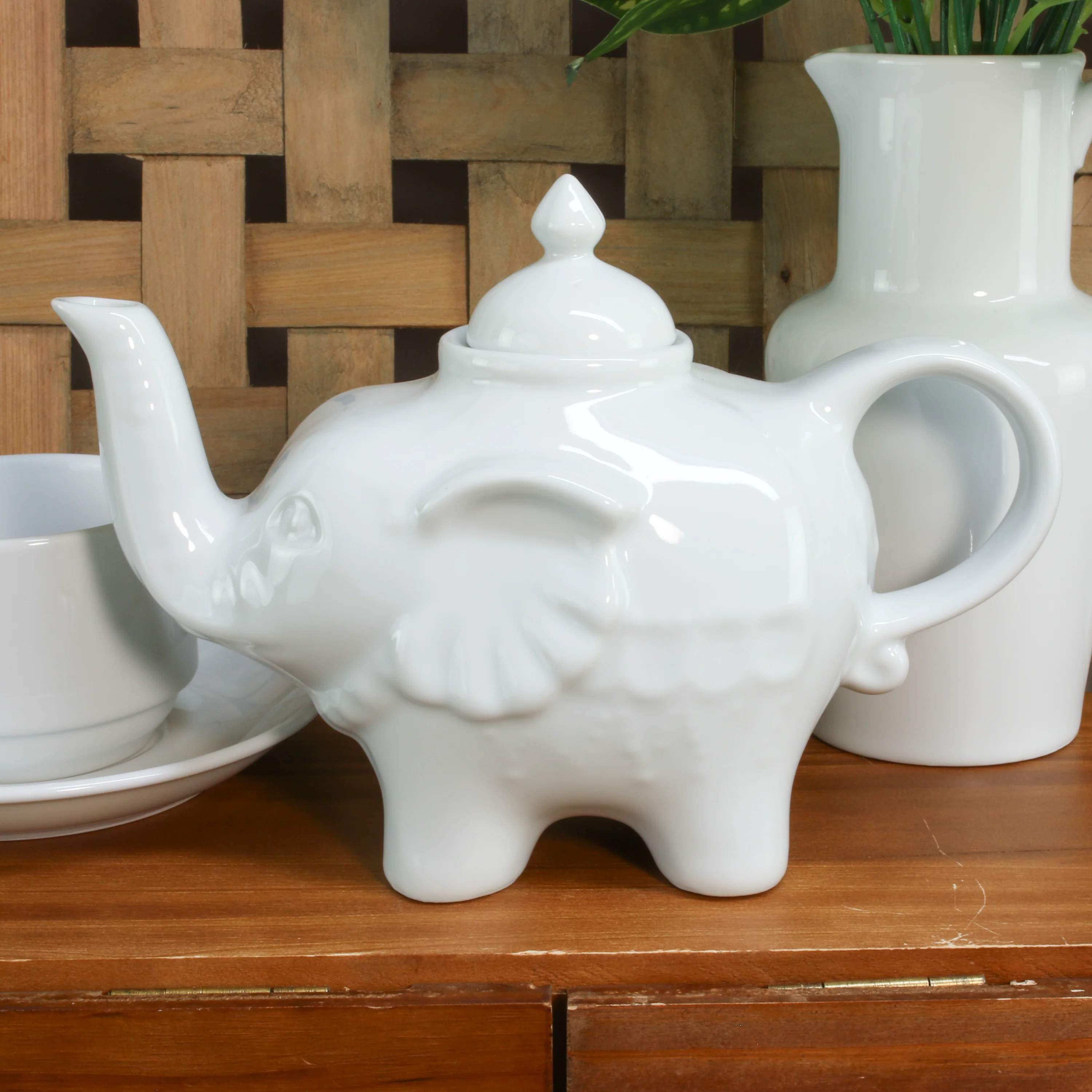 Elephant Shaped  Teapot - Image 2