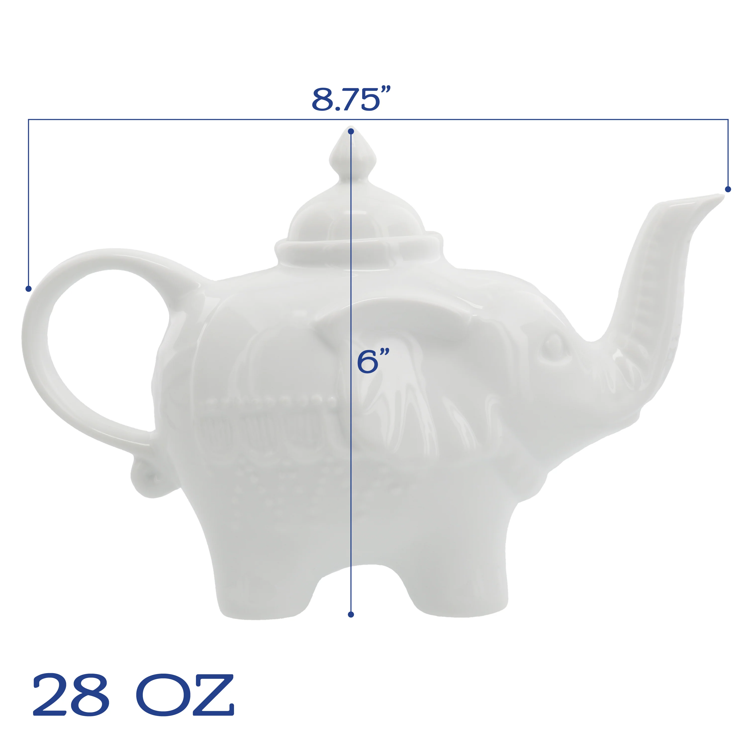 Elephant Shaped  Teapot - Image 3