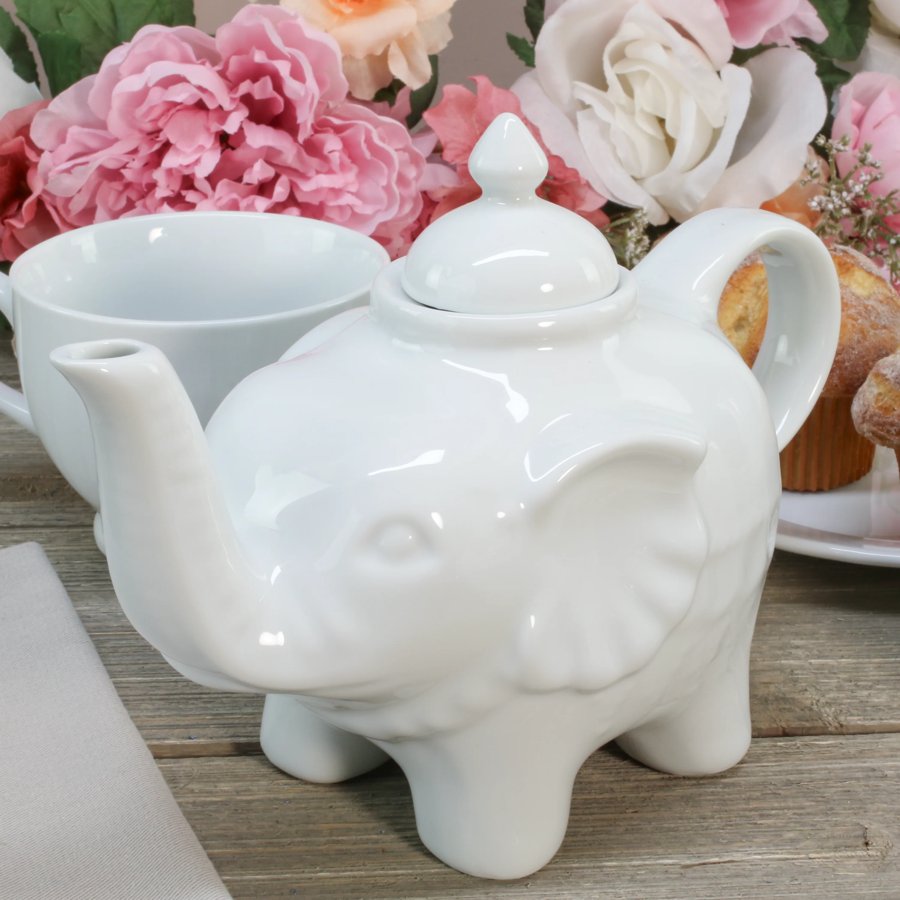Elephant Shaped  Teapot - Image 5