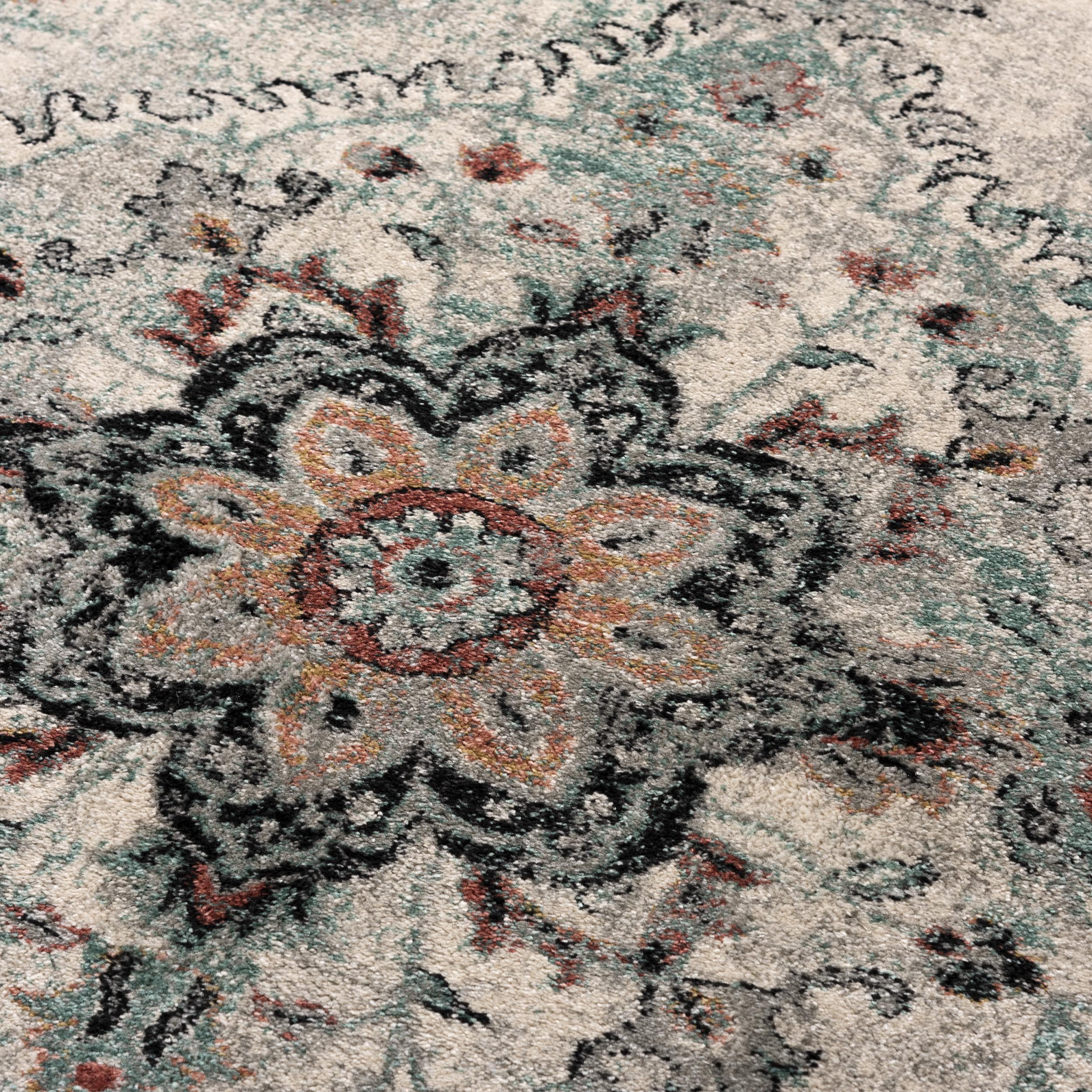 Ellingsworth Power-Loomed Medallion Area Rug - Image 3