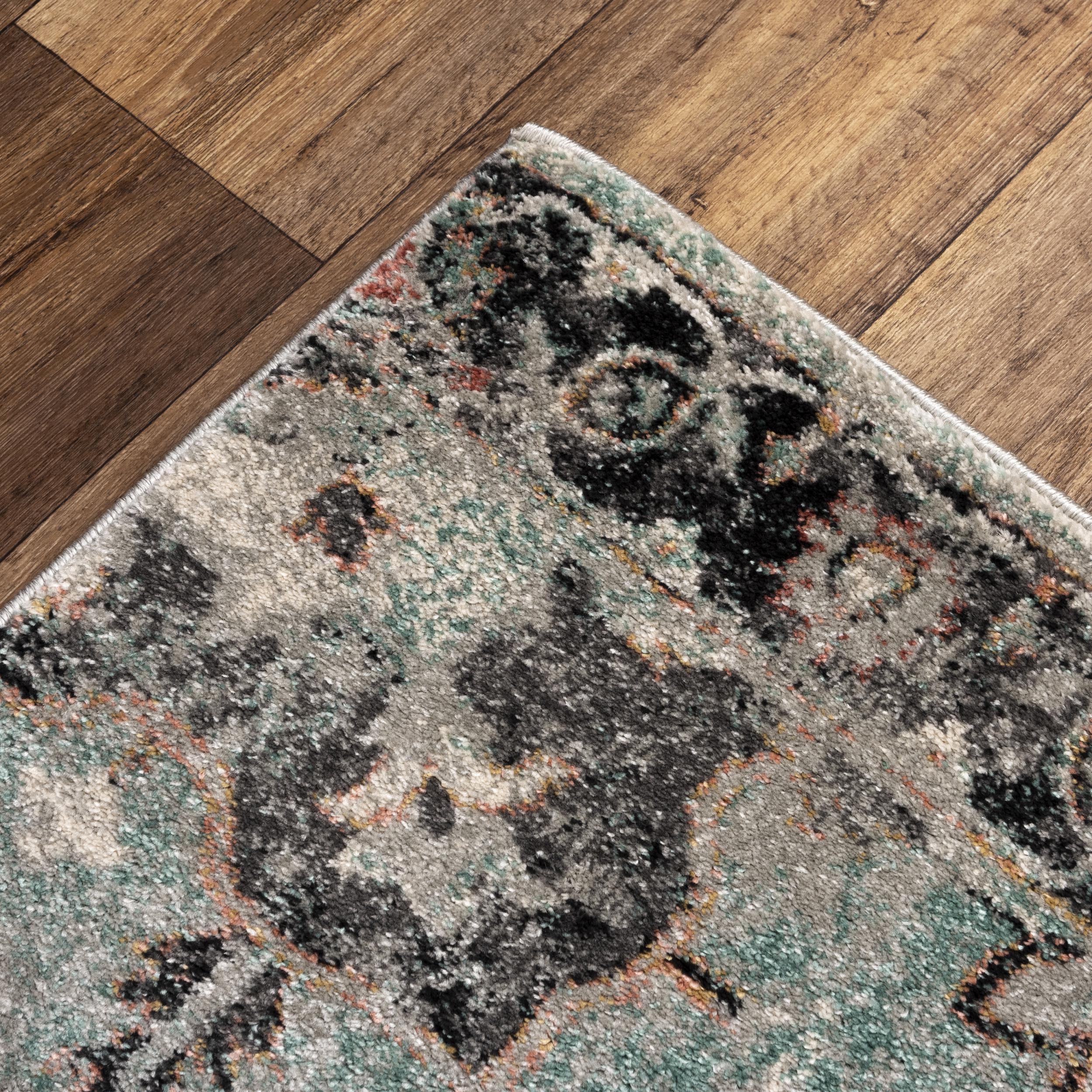 Ellingsworth Power-Loomed Medallion Area Rug - Image 4