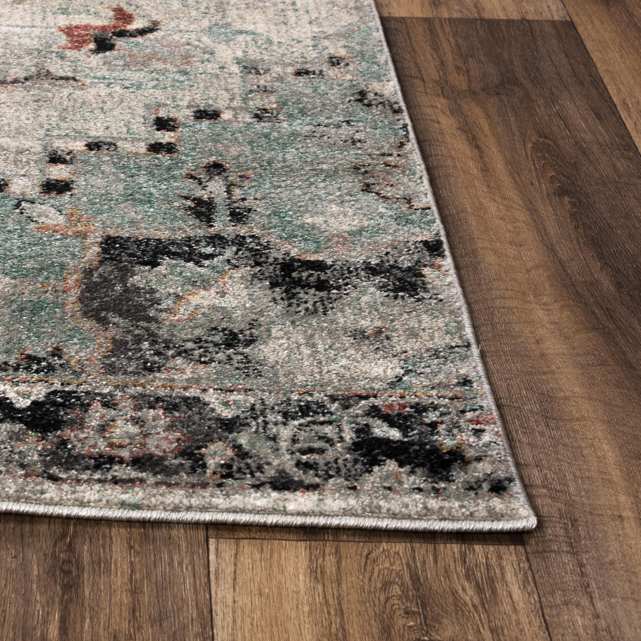 Ellingsworth Power-Loomed Medallion Area Rug - Image 5