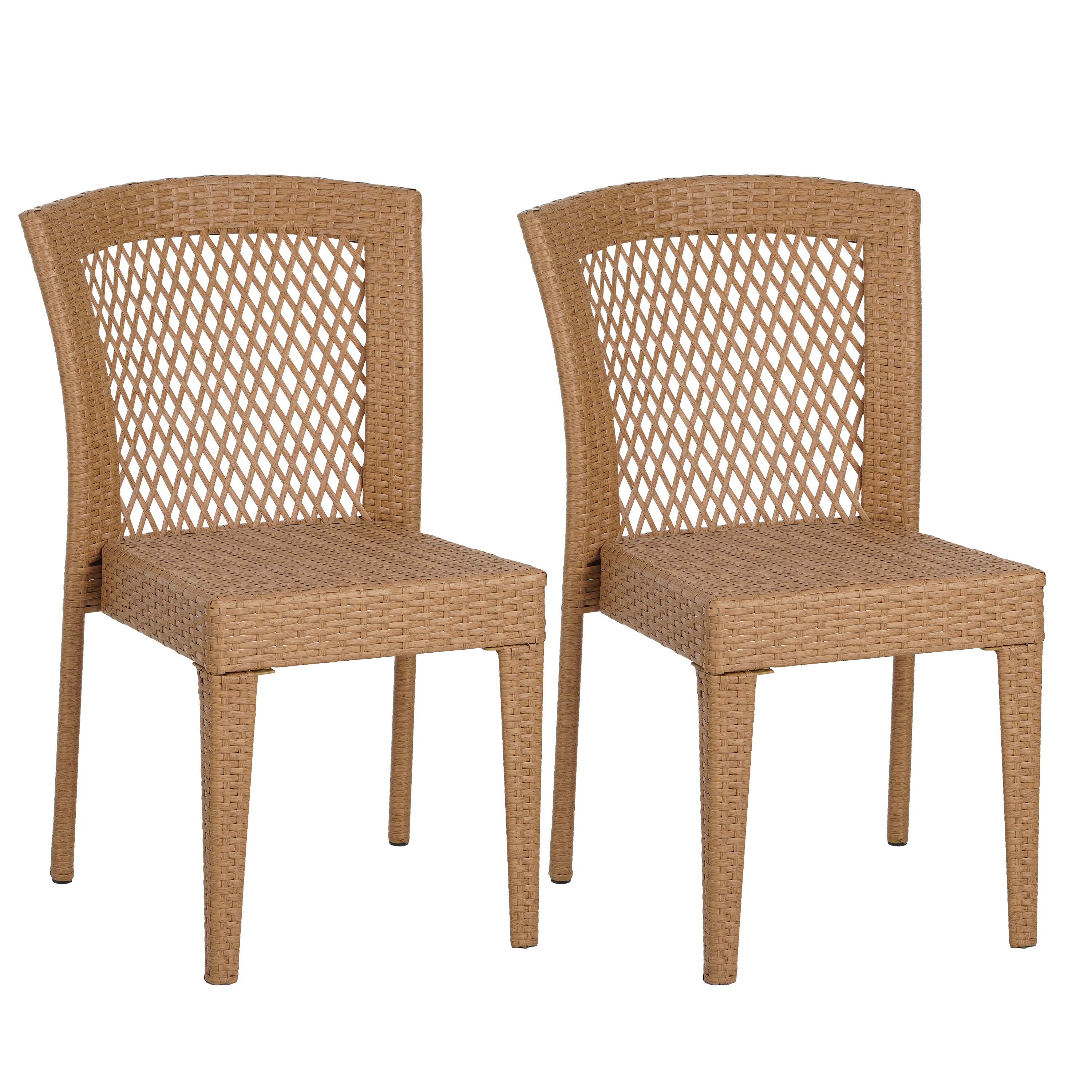 Farley Stacking Outdoor Dining Chairs, Set of 2 - Image 6