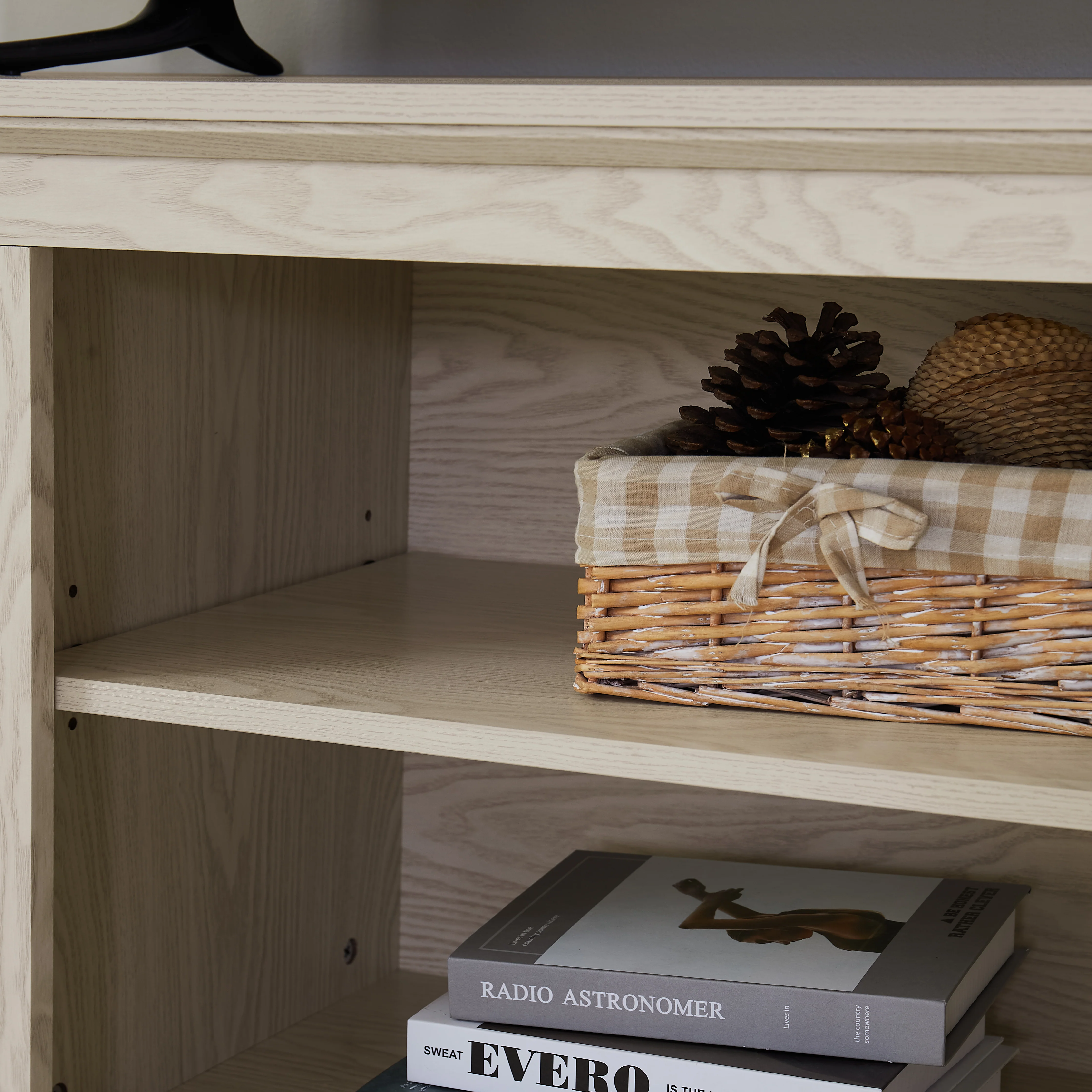 Farmhouse Rattan TV Stand - Image 11