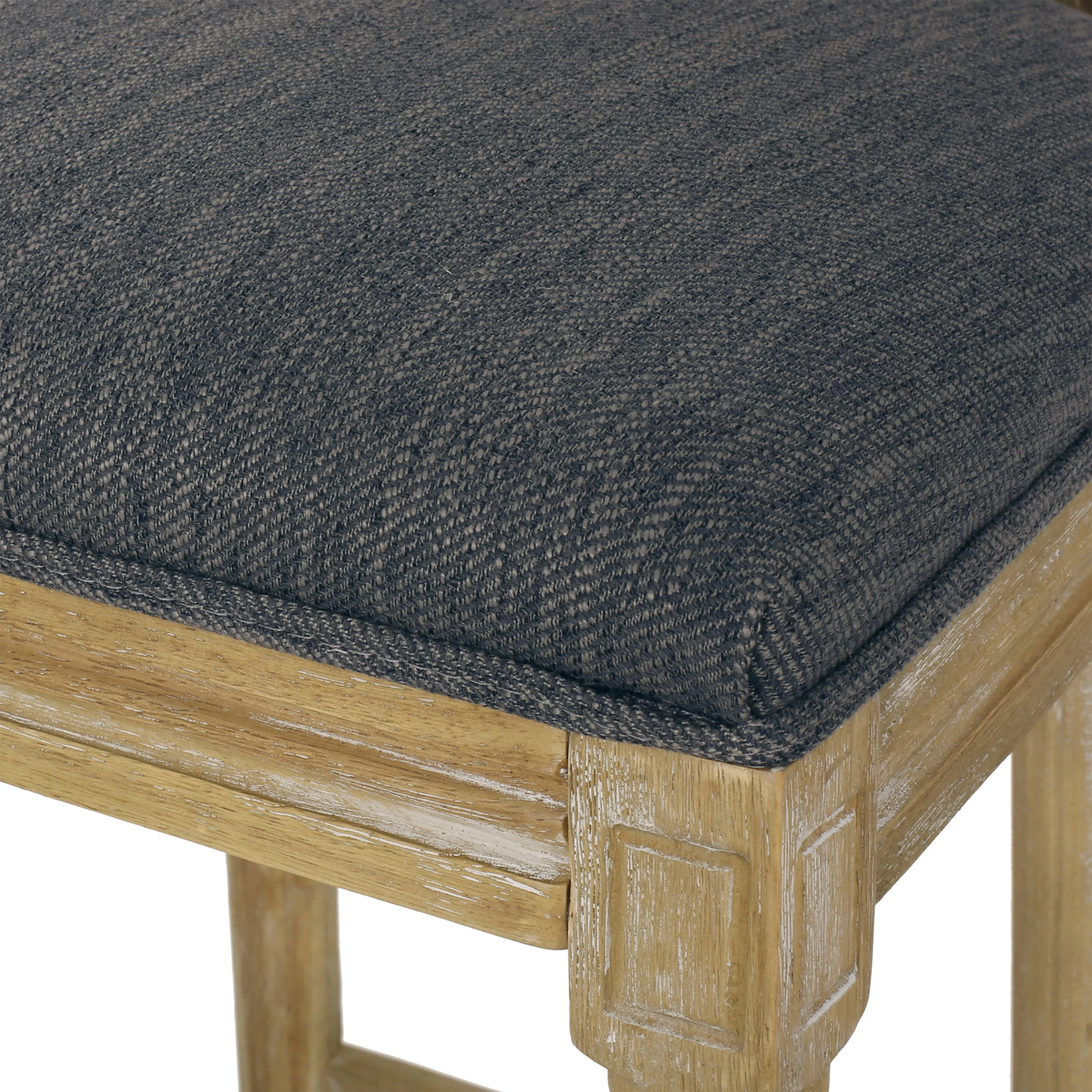 French Country Cane Bar Stool, Set of 2 - Image 11