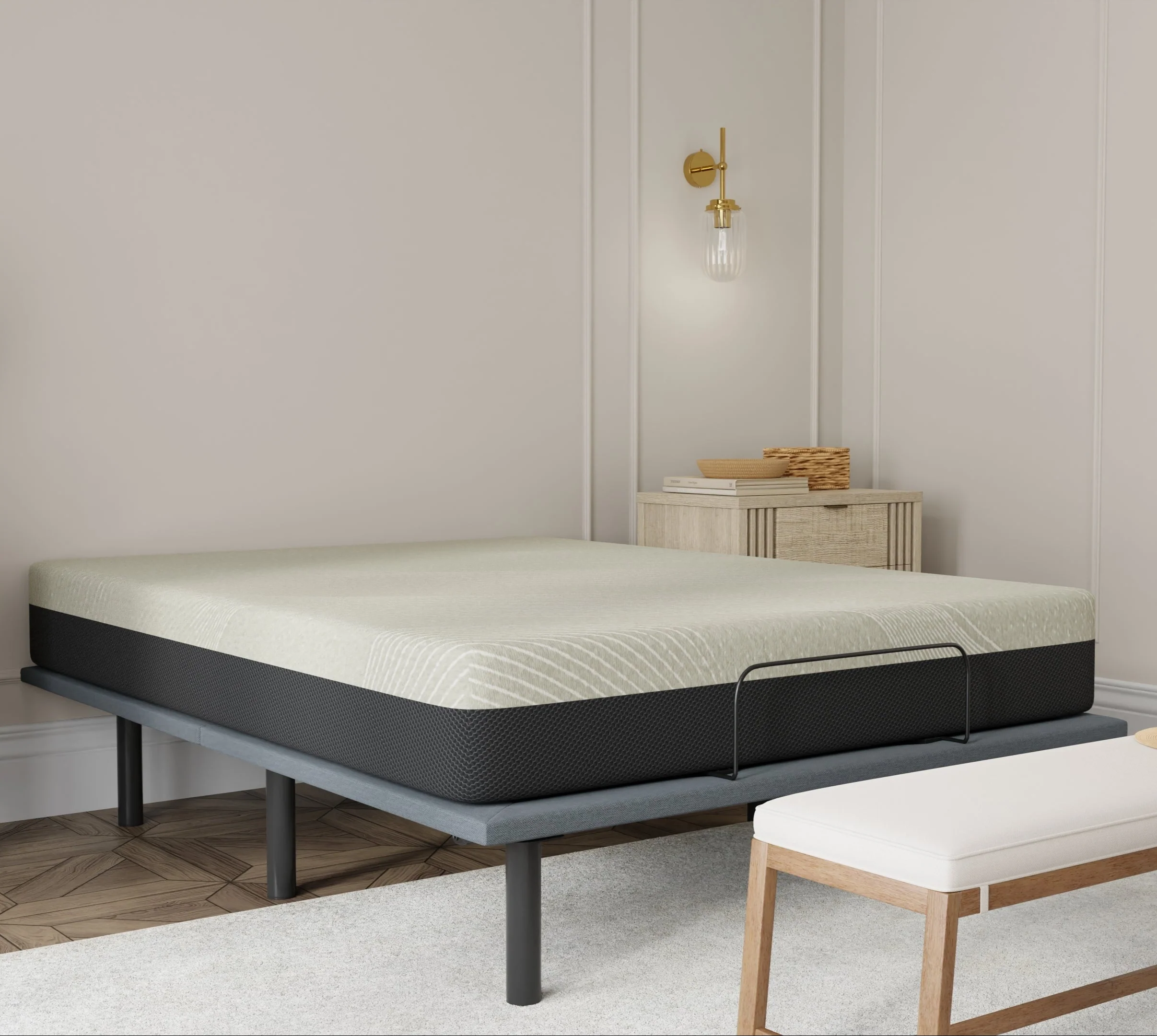 BedTech Gel Comfort 10" Medium Firm Mattress