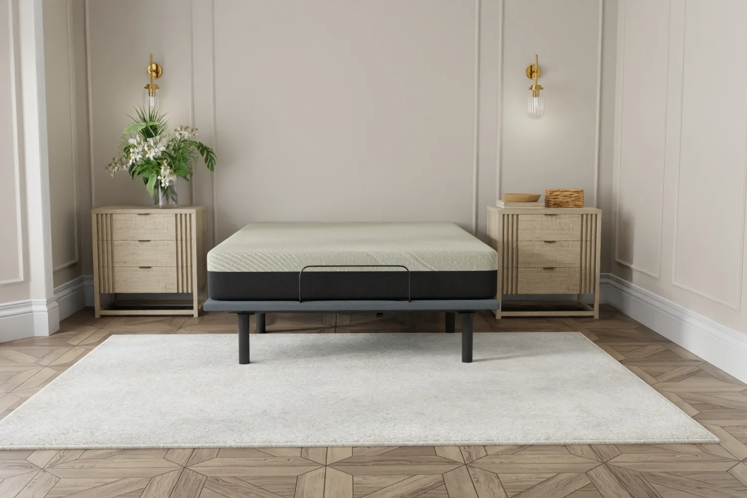 BedTech Gel Comfort 10" Medium Firm Mattress - Image 2