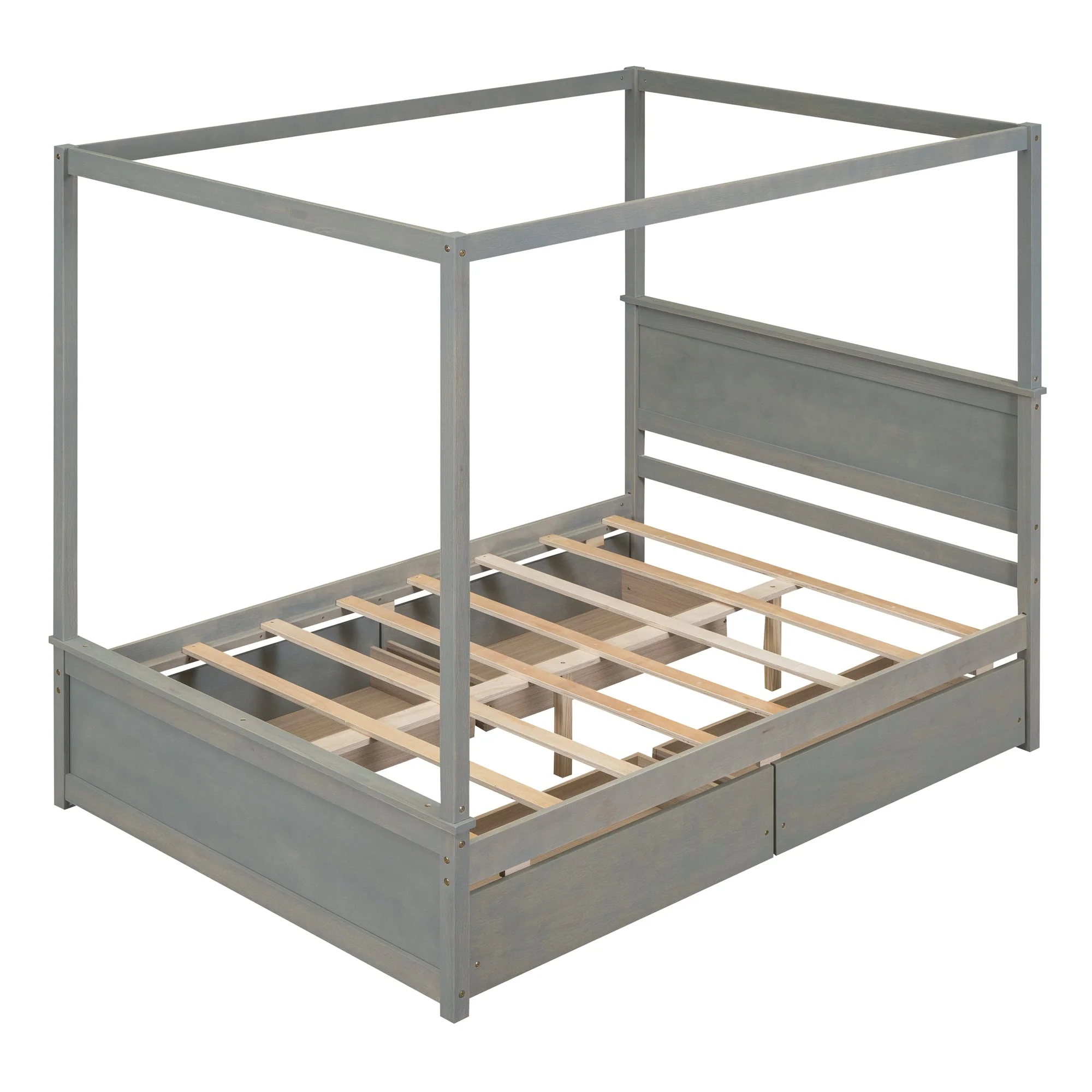 Grant Canopy Bed with Four Drawers - Image 15