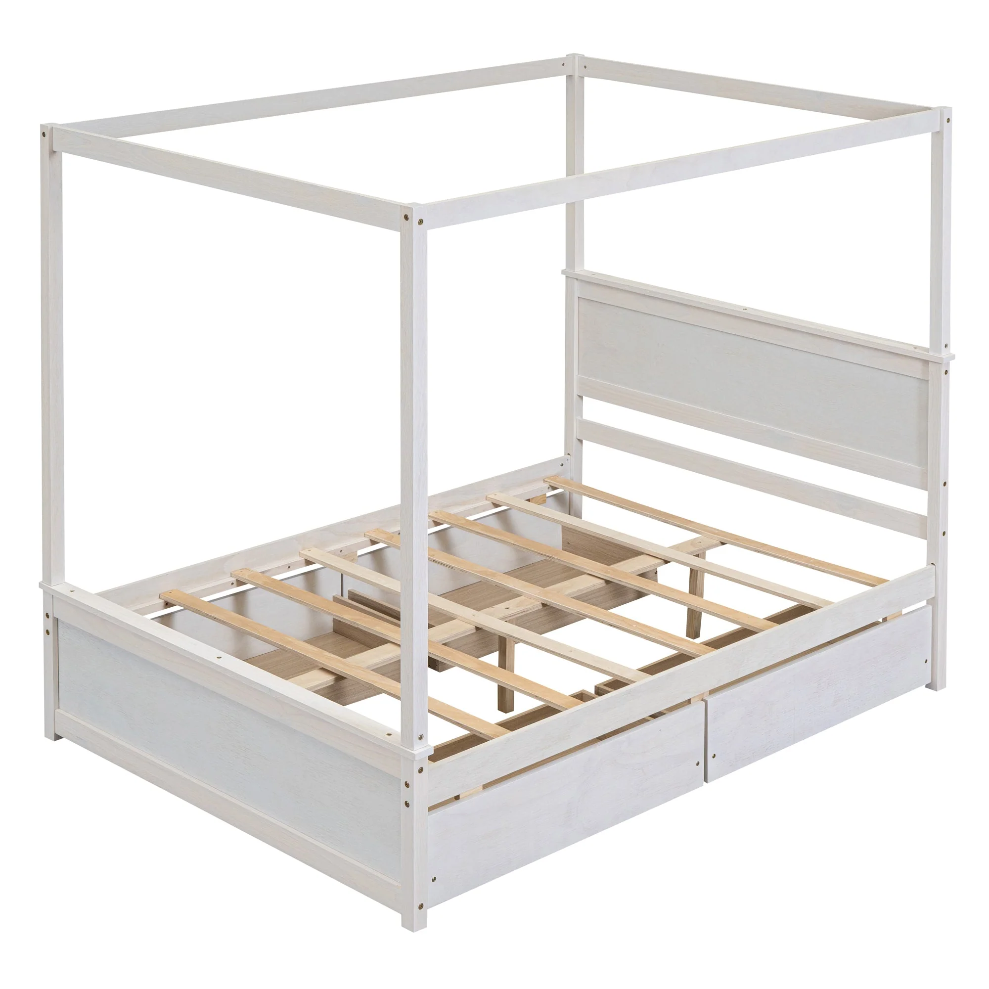 Grant Canopy Bed with Four Drawers - Image 22