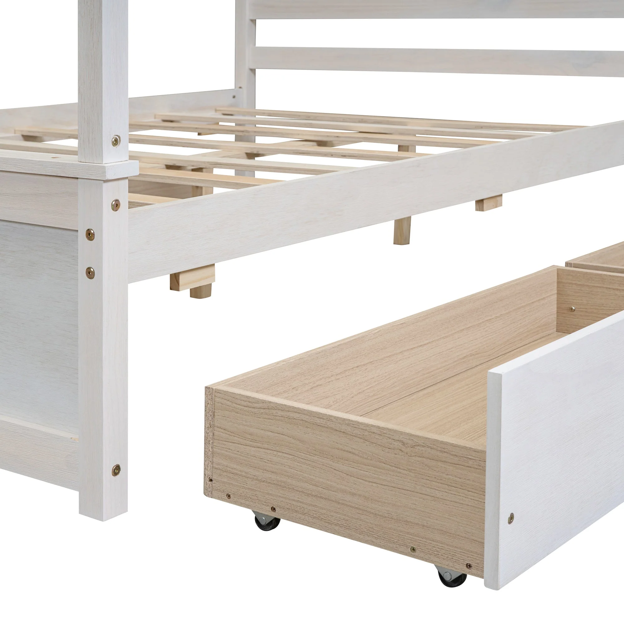 Grant Canopy Bed with Four Drawers - Image 27