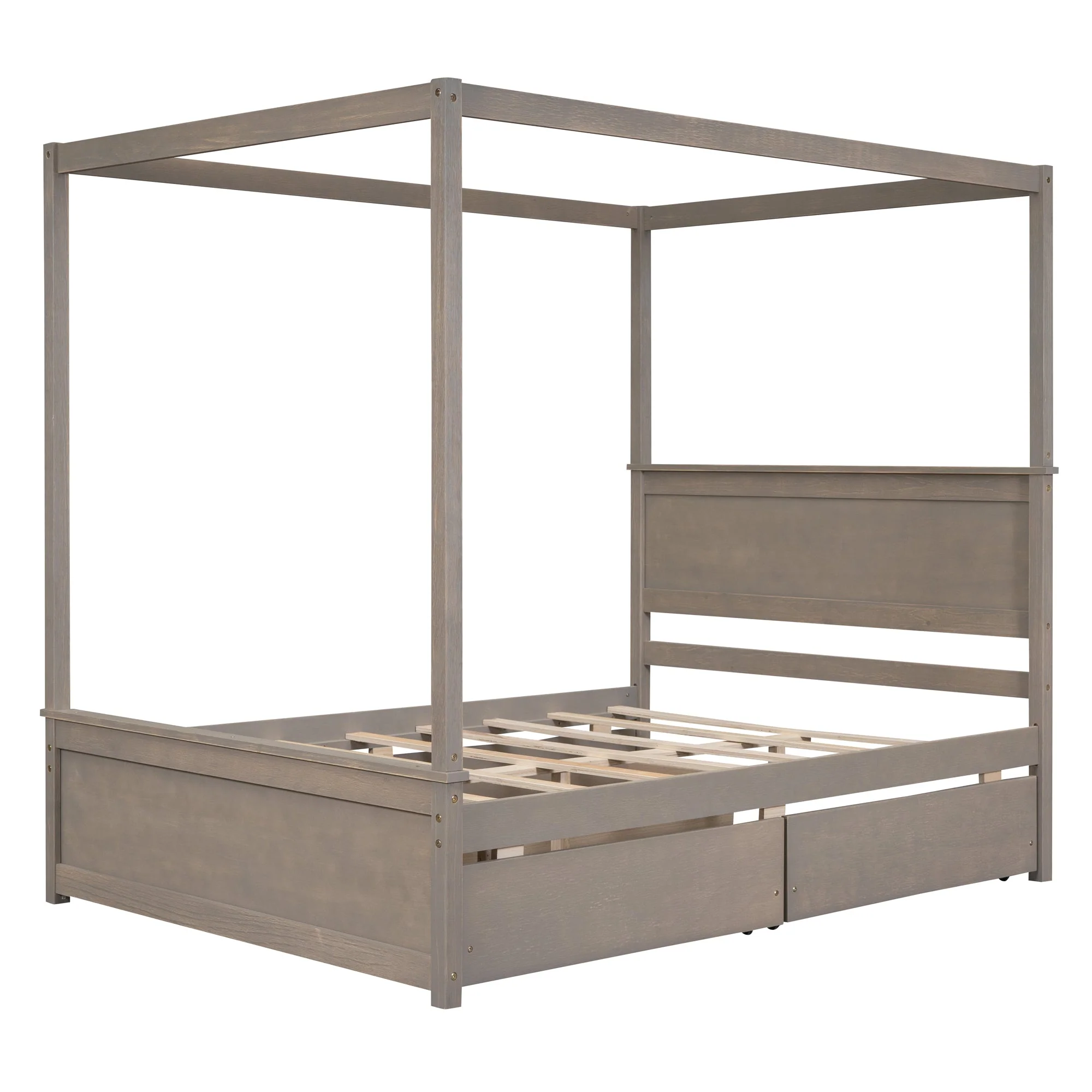Grant Canopy Bed with Four Drawers - Image 3