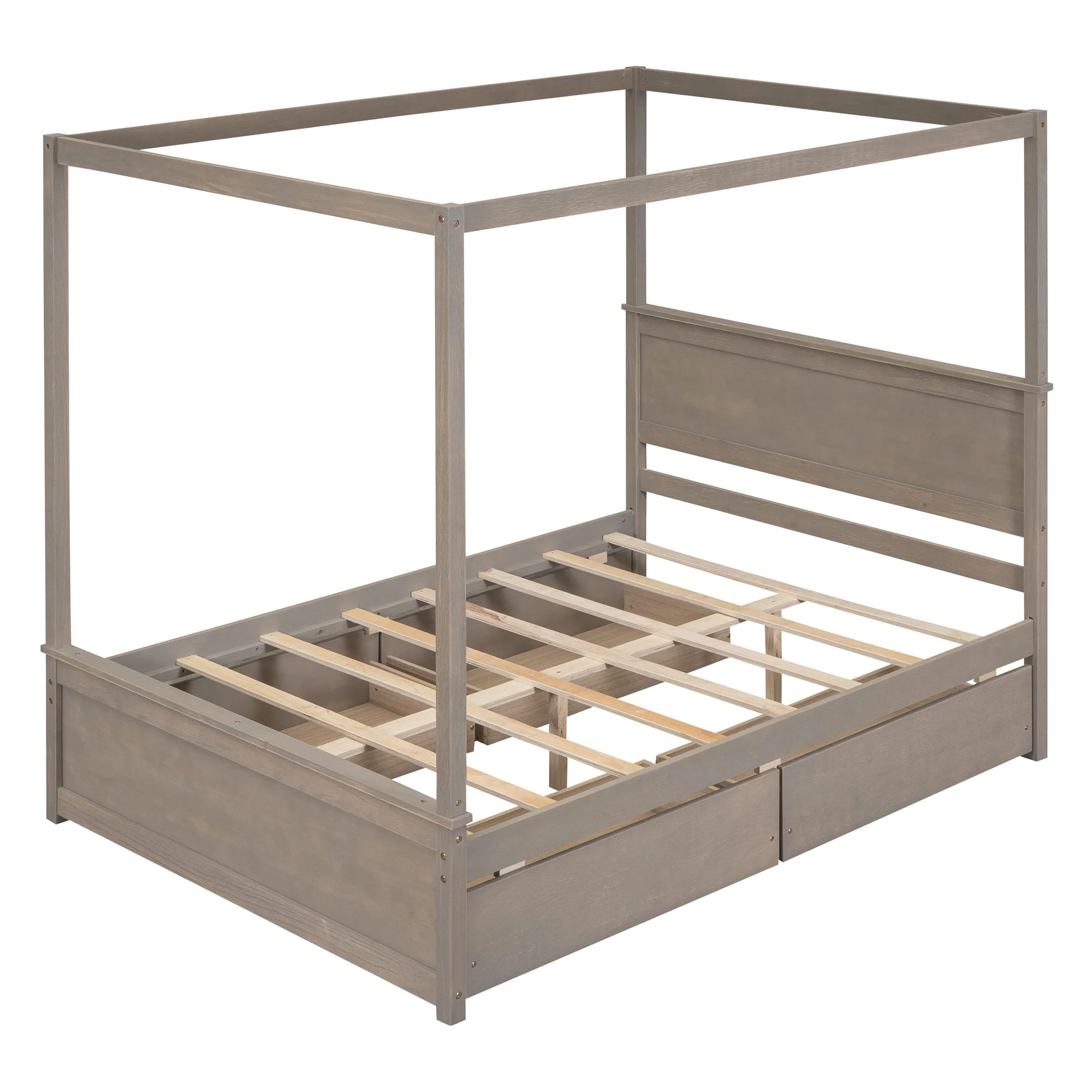 Grant Canopy Bed with Four Drawers - Image 8