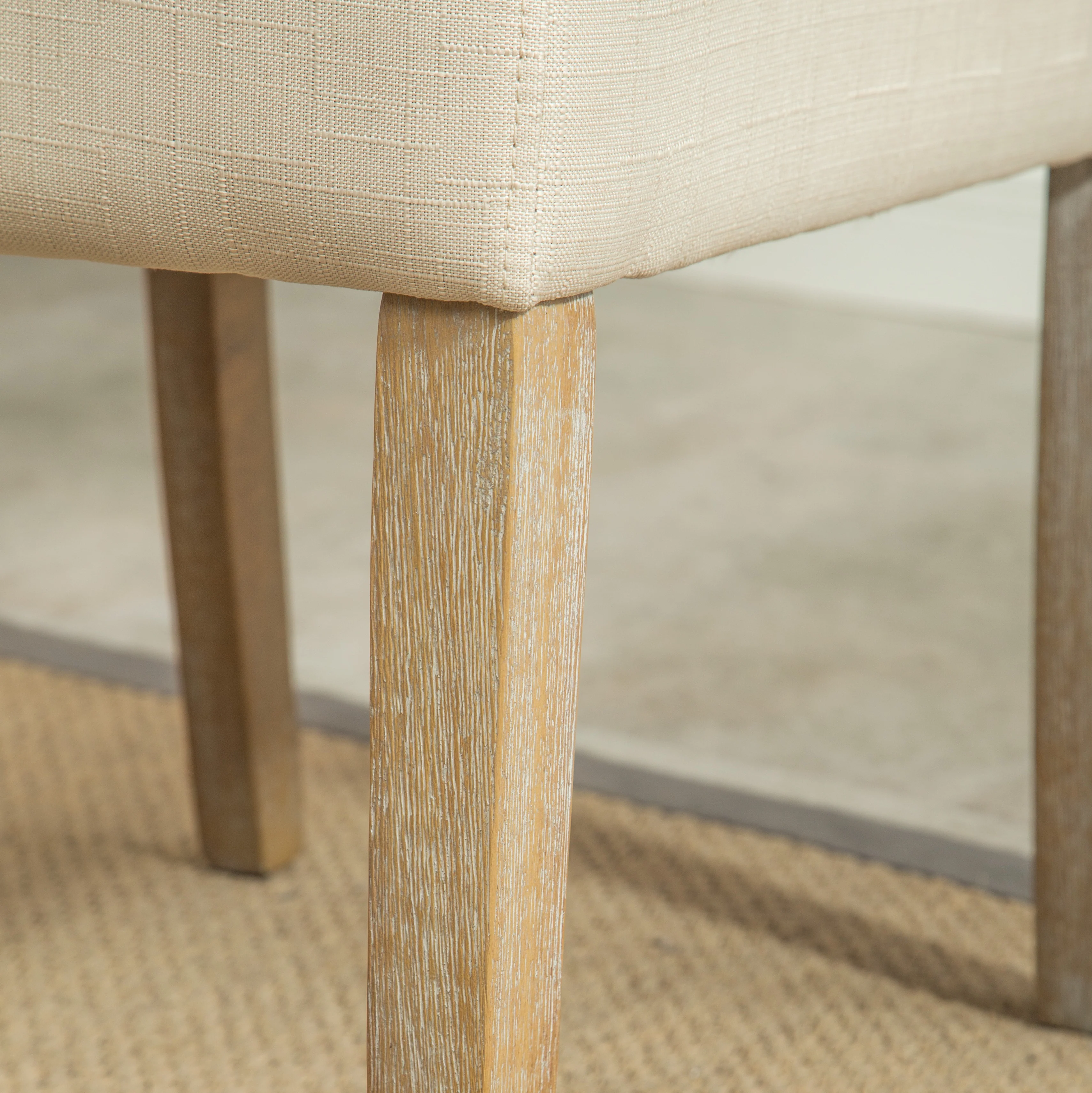 Hazel Solid Wood Button Tufted Upholstered Parsons Dining Chair, Set of 2 - Image 35