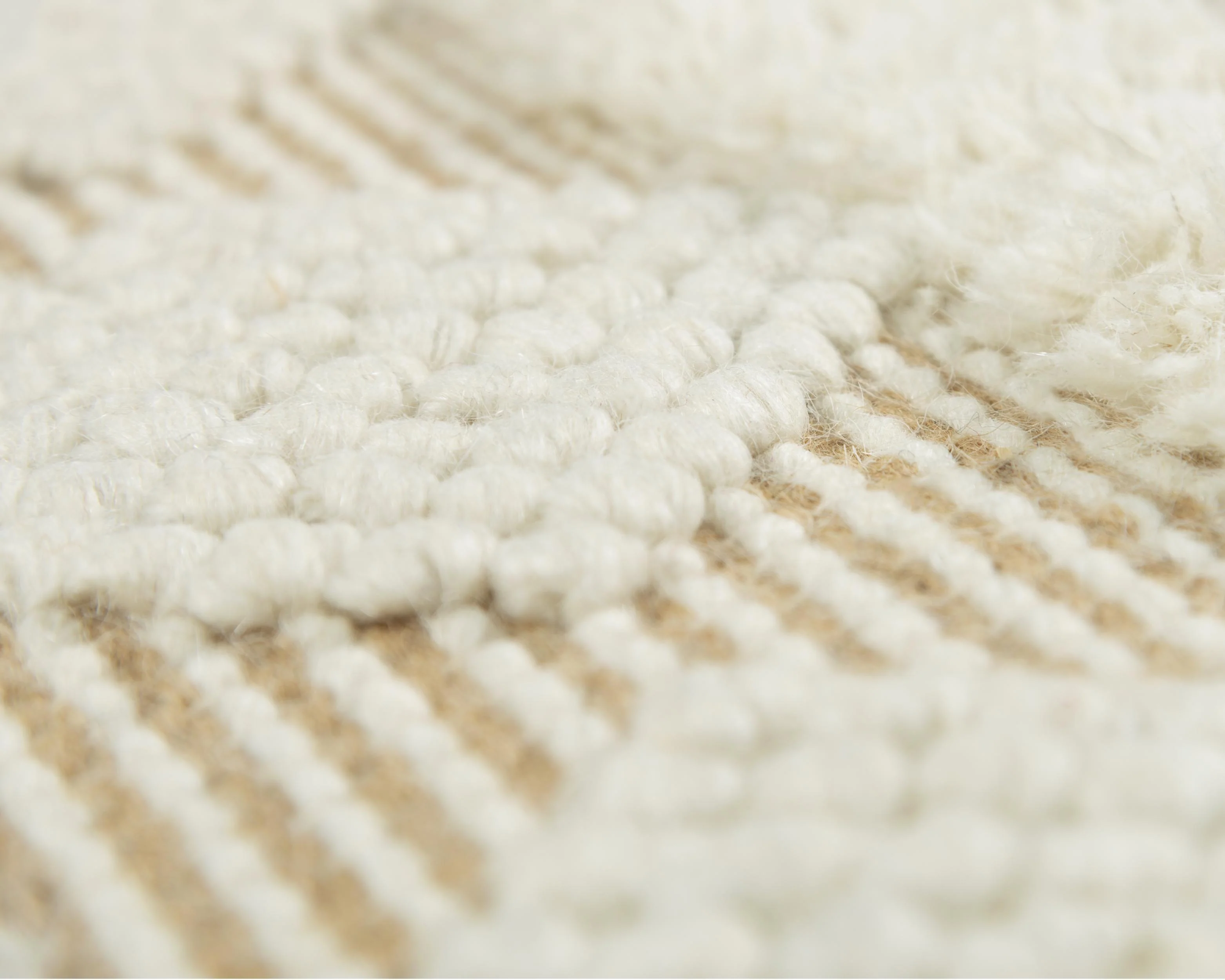 Hand Woven 100% Jute Geometric/Boho Area Rug - Image 3