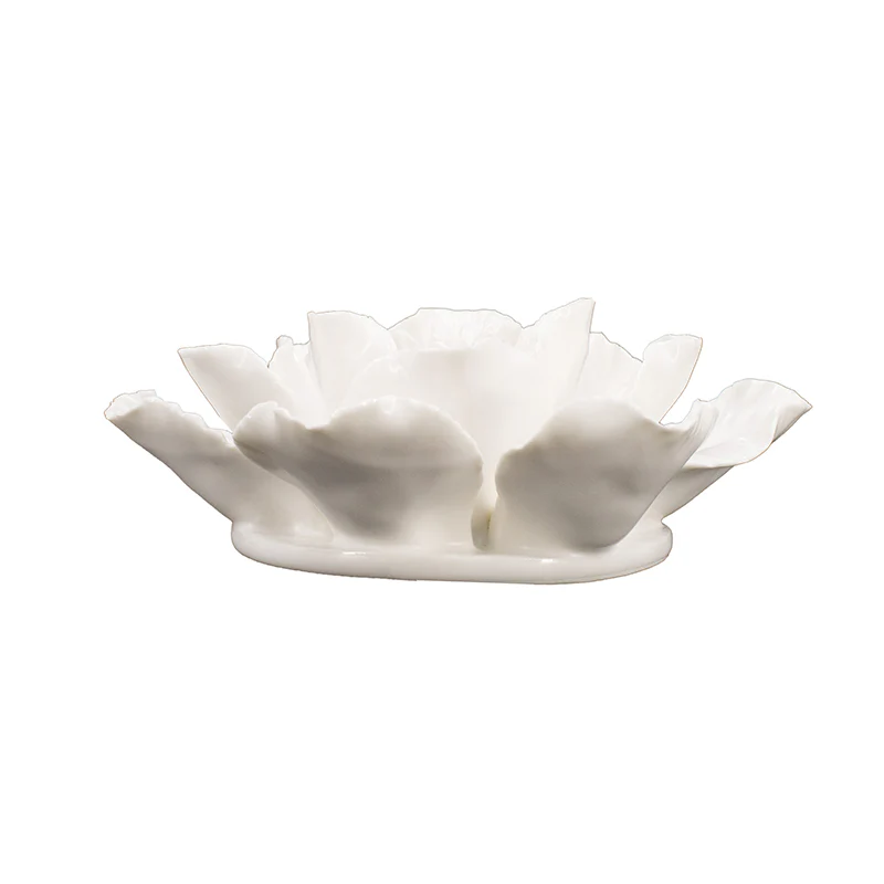 Handmade Ceramic Flower Wall Décor, Set of 2 - Image 9