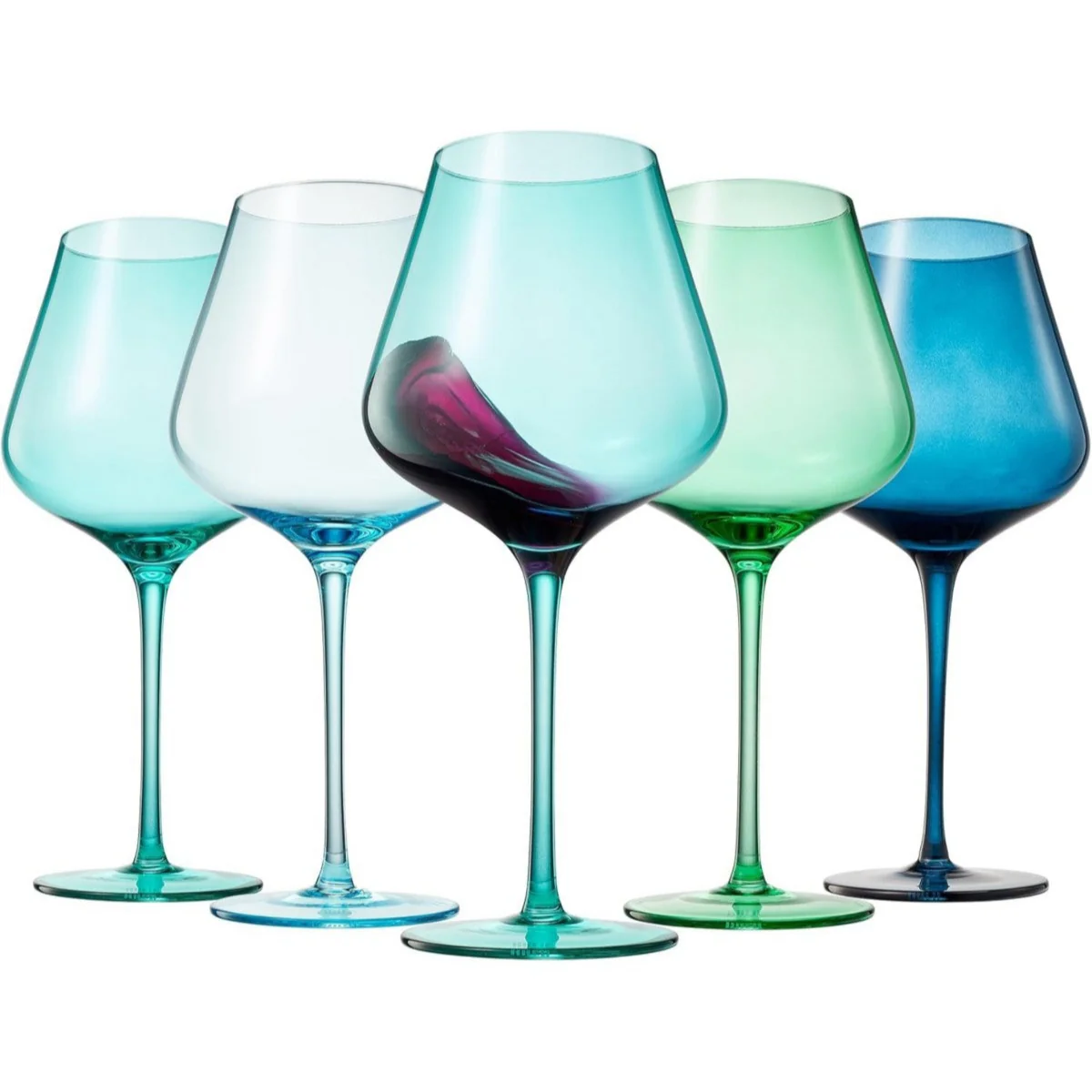 Hawaii Wine Glass Set Set of 5