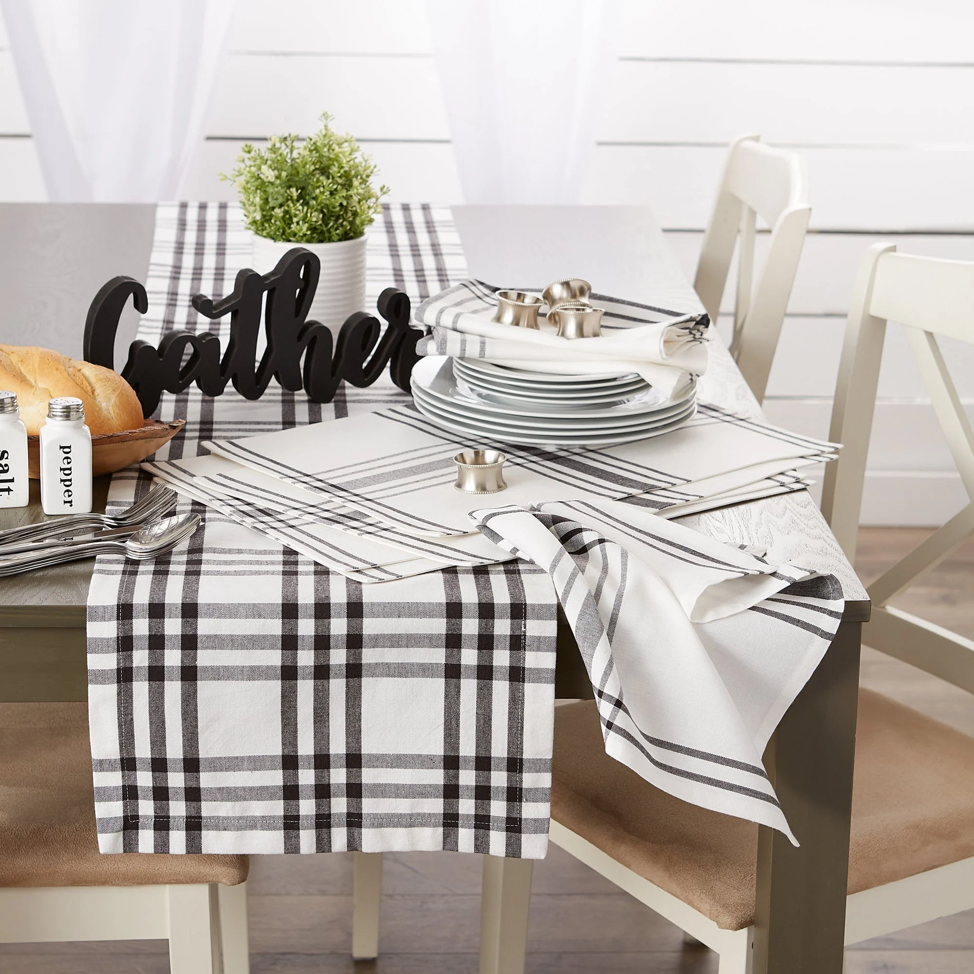 Homestead Plaid Table Runner 14X72 - Image 6