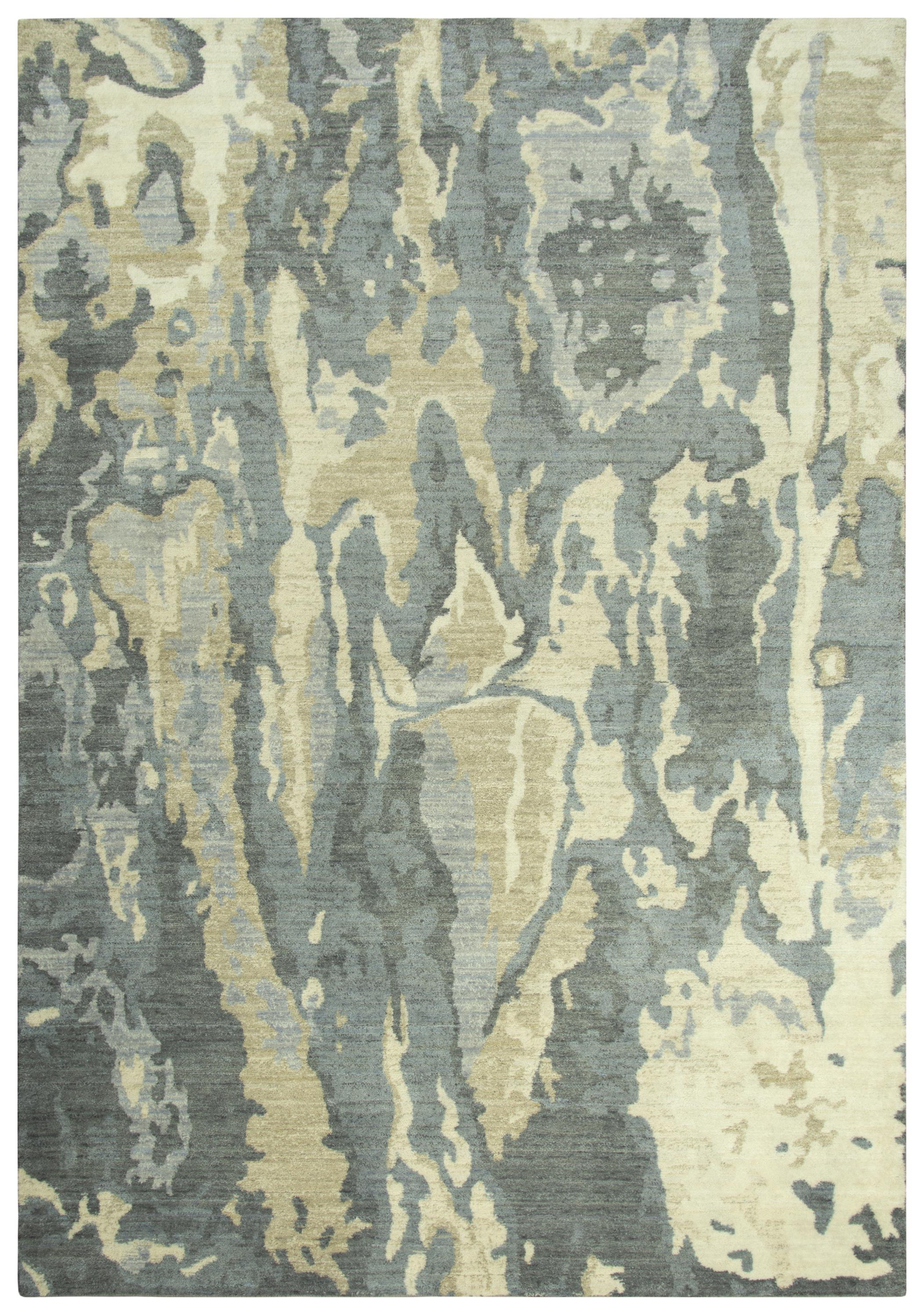 Hybrid 100% New Zealand Wool Abstract Rug