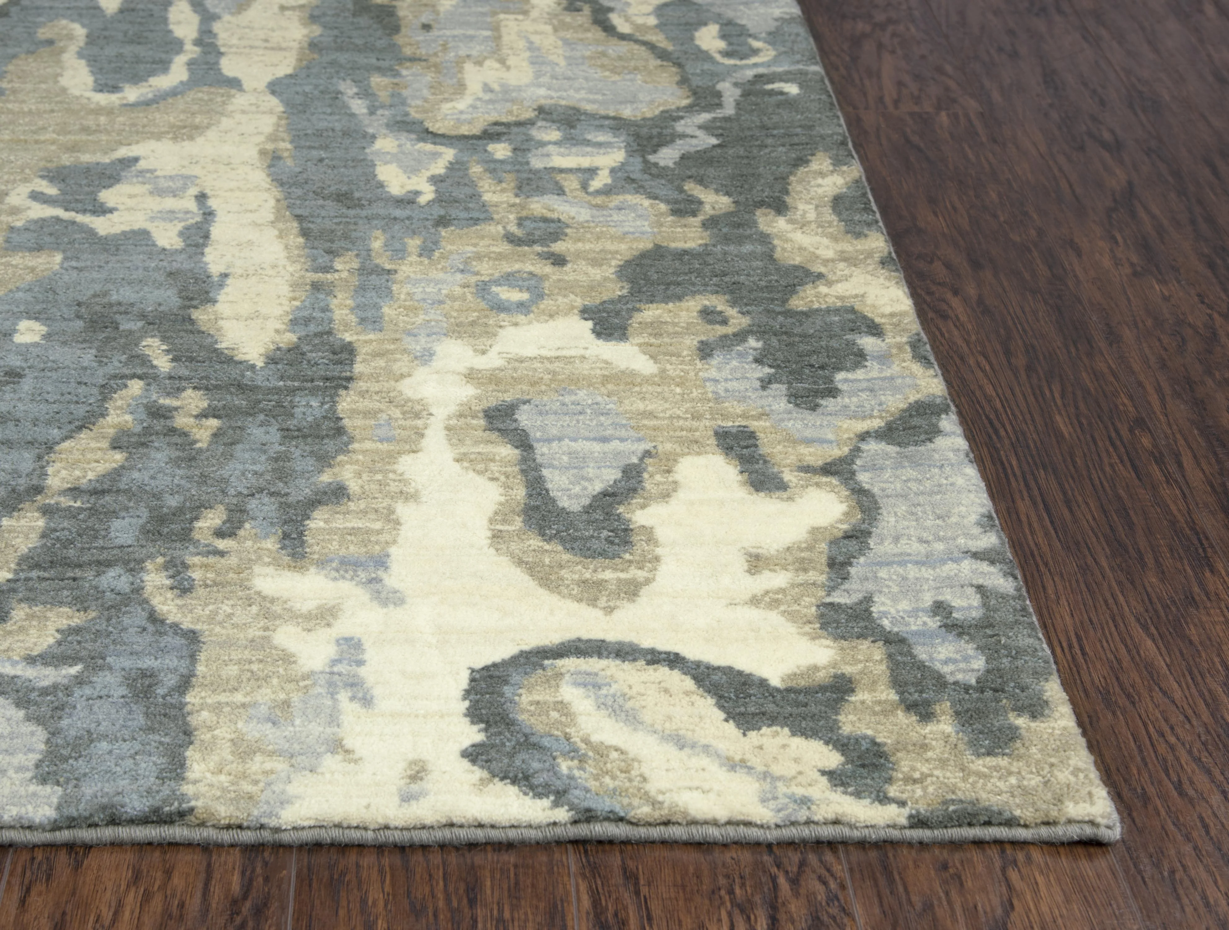 Hybrid 100% New Zealand Wool Abstract Rug - Image 5