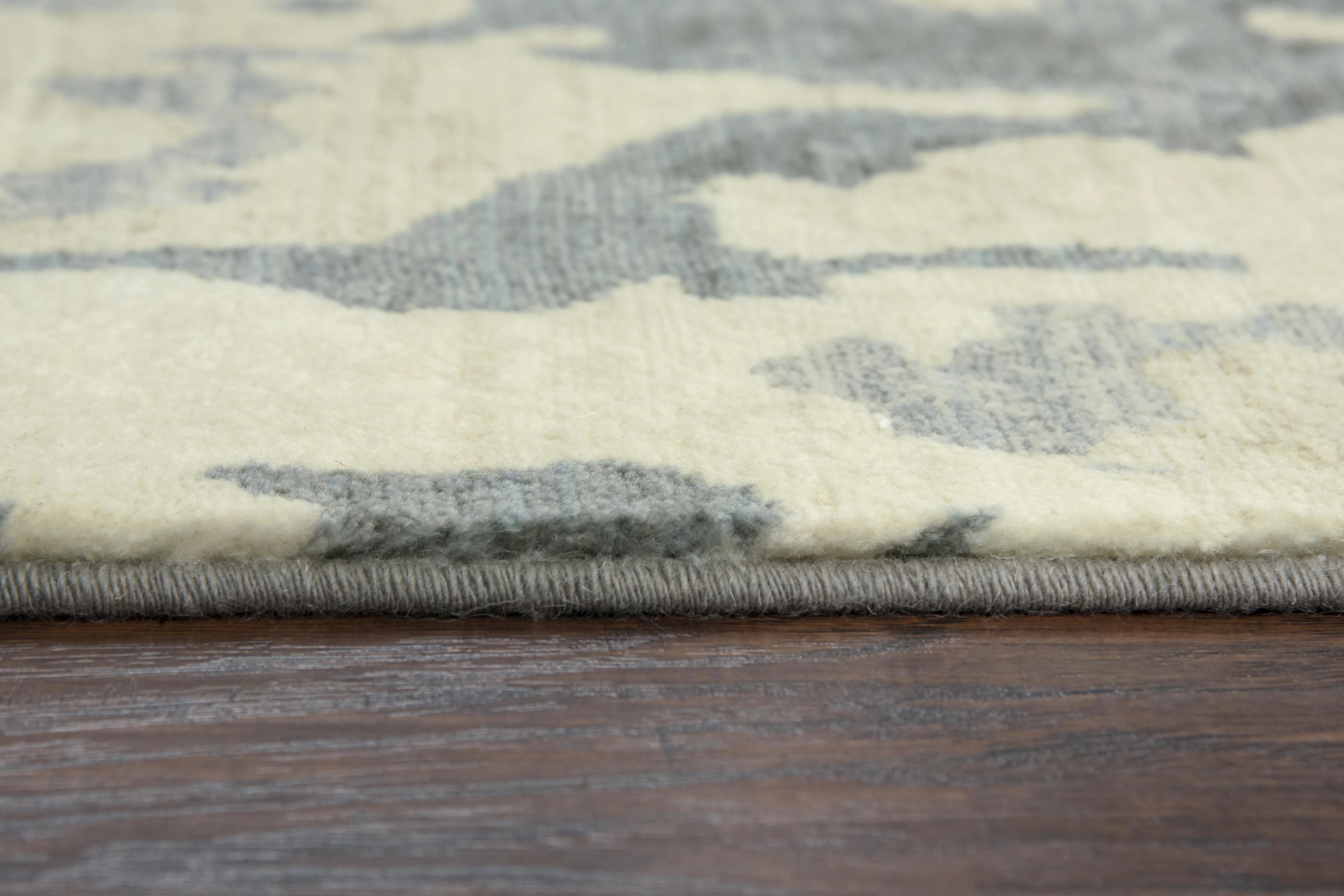 Hybrid 100% New Zealand Wool Abstract Rug - Image 6