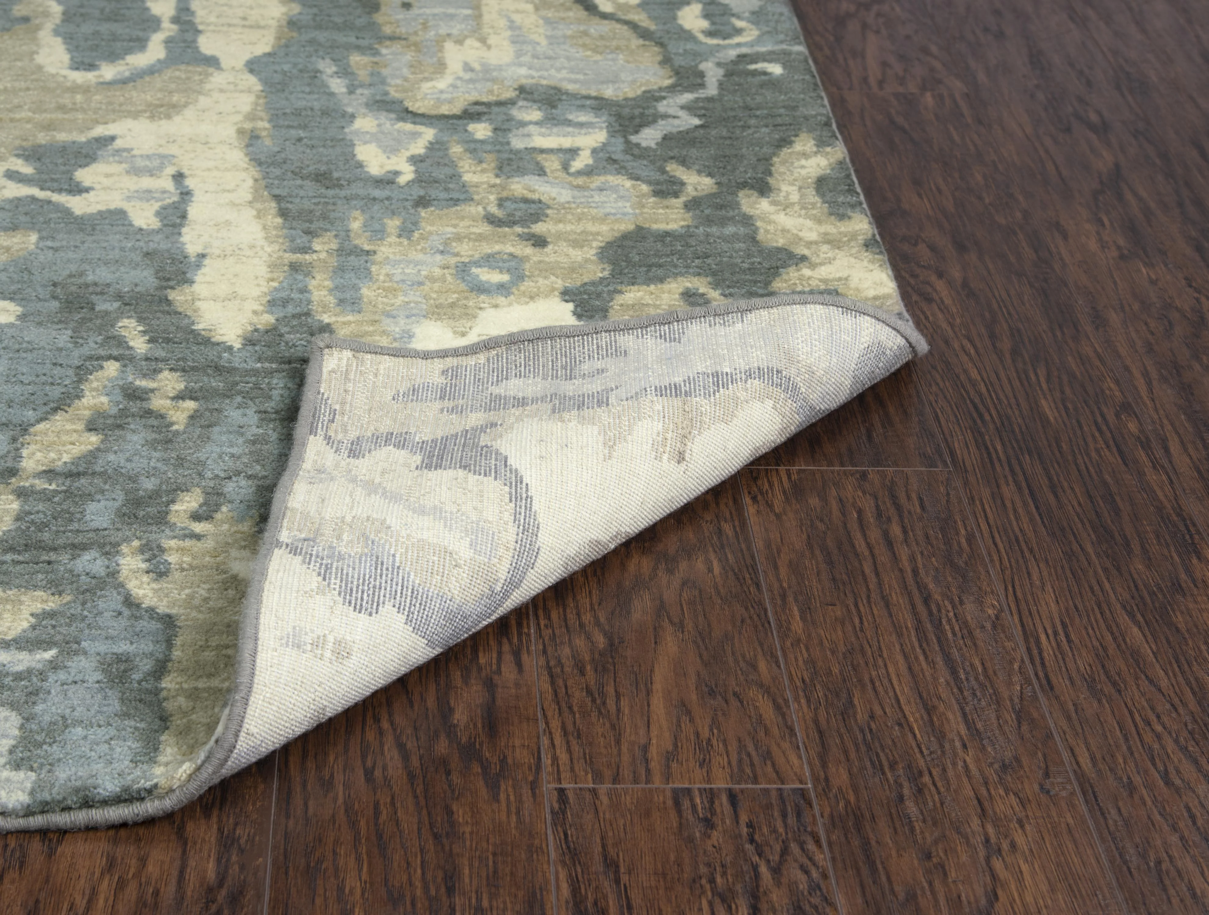 Hybrid 100% New Zealand Wool Abstract Rug - Image 7