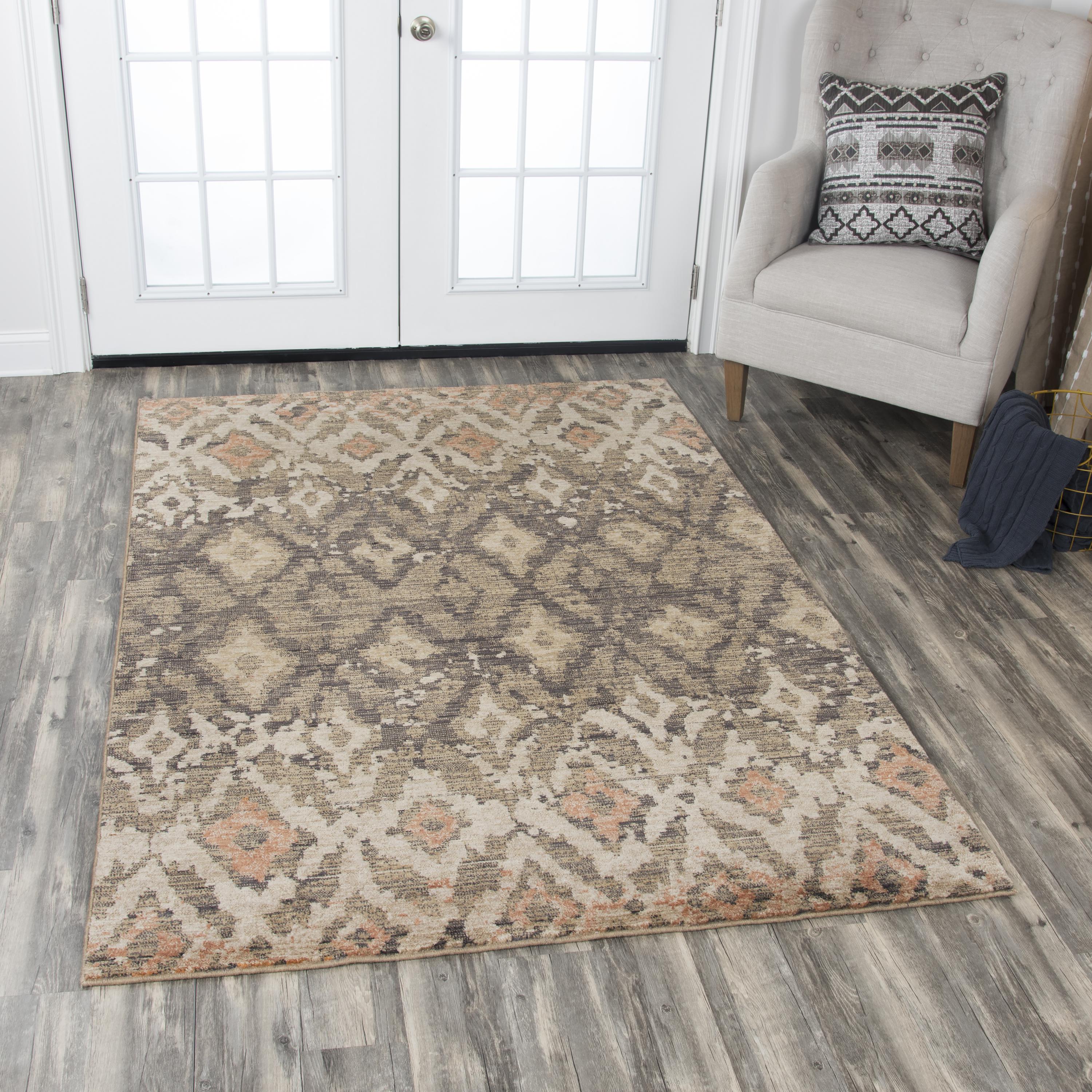 Hybrid 100% New Zealand Wool iKat/Geometric Rug - Image 2
