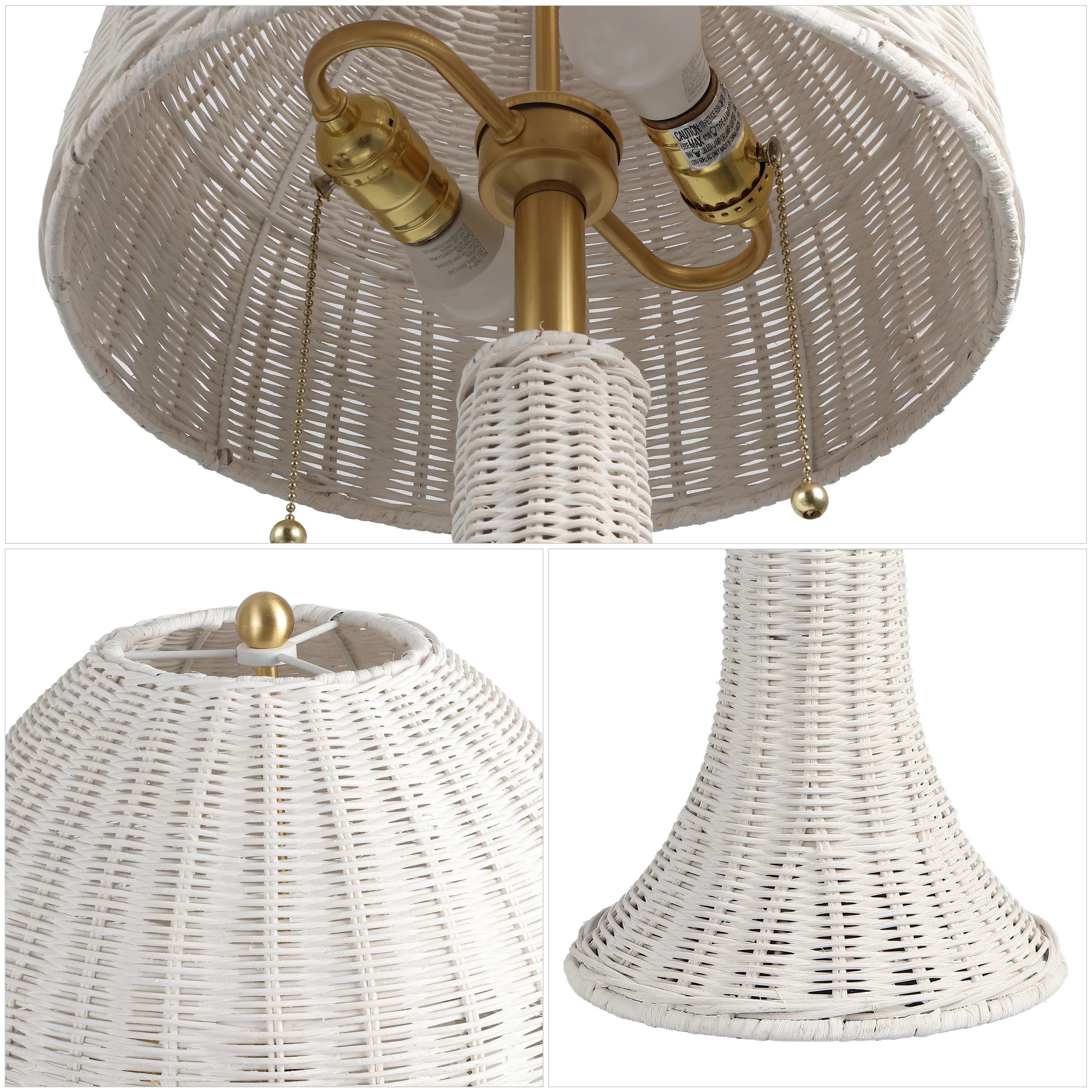 Joanie Bohemian Rustic Iron LED Table Lamp - Image 13