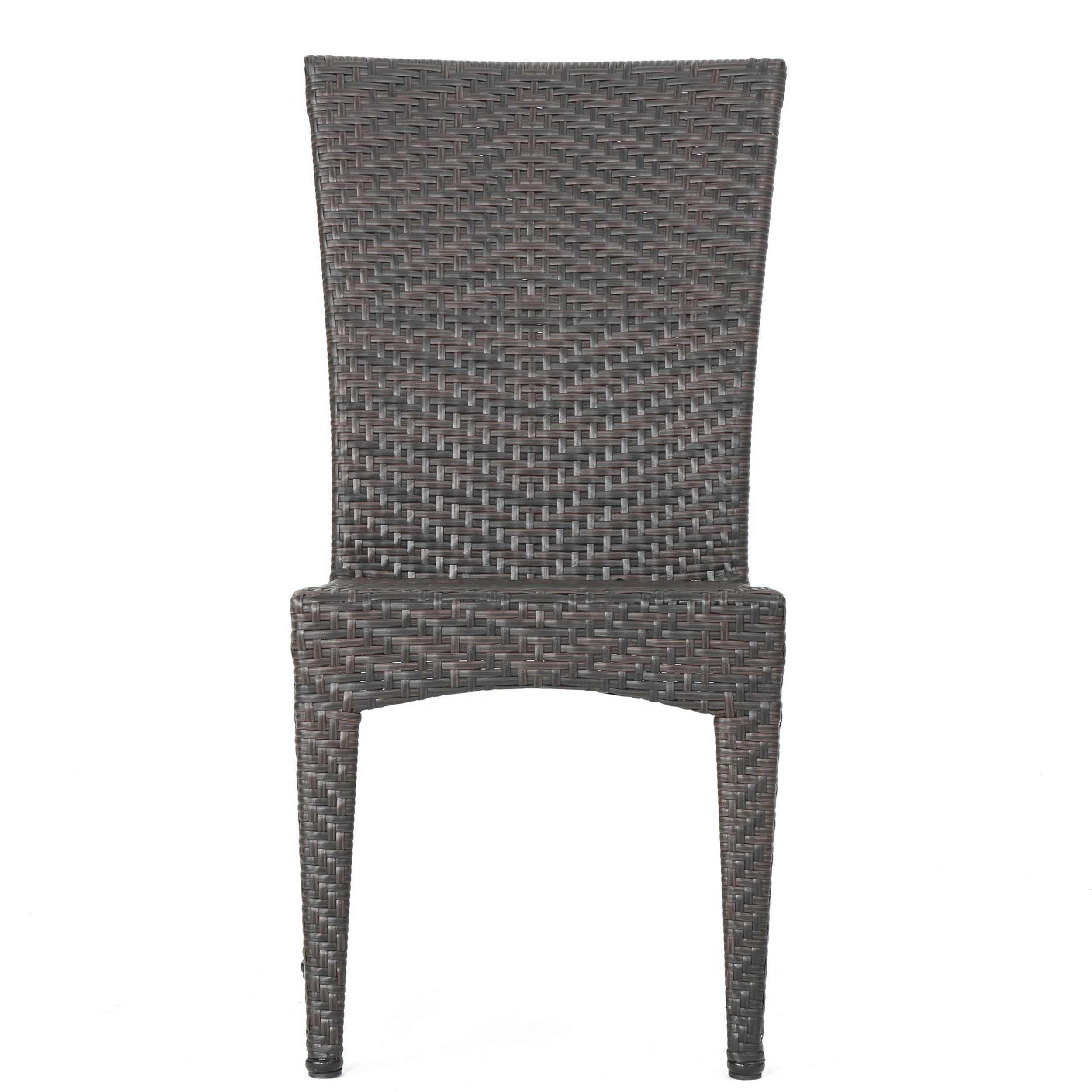 Josh All Weather Wicker Outdoor Dining Chair - Image 4