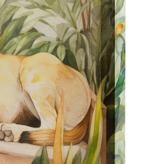 Jungle Lion Canvas Wall Art - Image 12