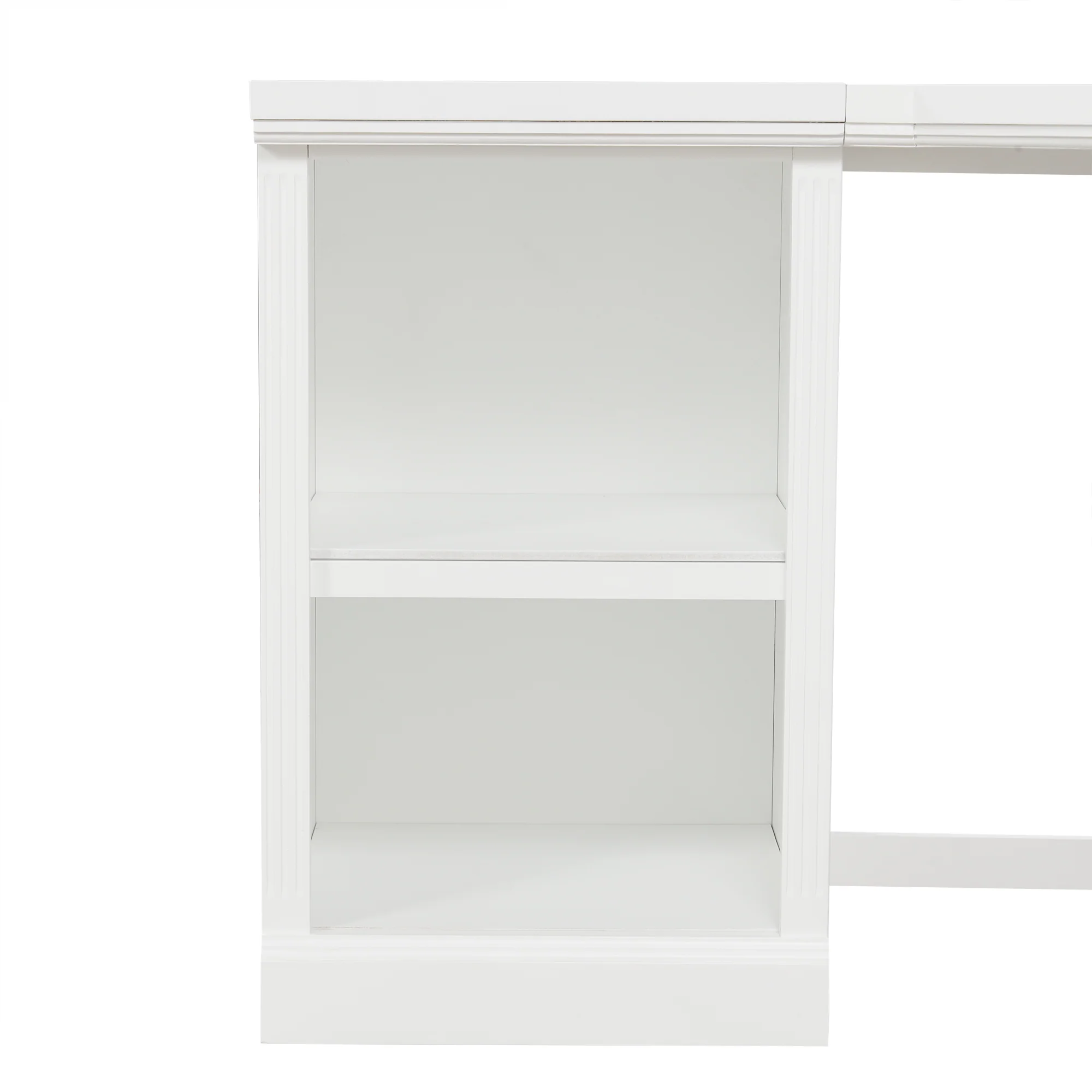 L Shaped Executive Desk with 2 Storage Cabinets and 3 Drawers - Image 21