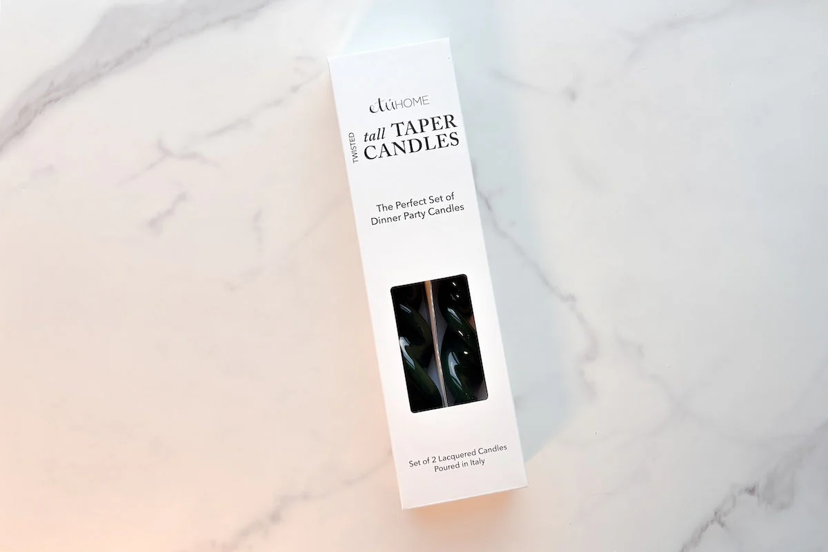 Lacquer Tall Twisted Taper Candles, Set of 2 - Image 9