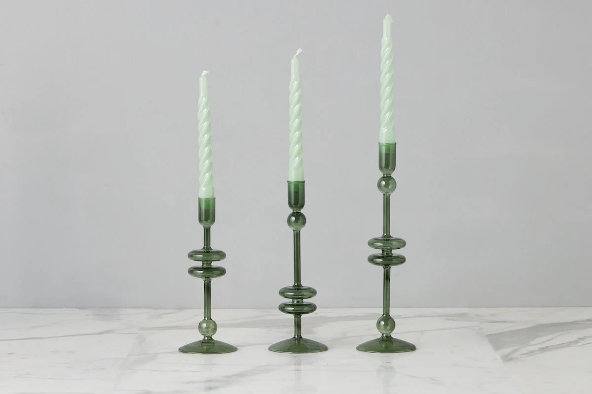 Lacquer Twisted Taper Candles, Set of 6 - Image 26